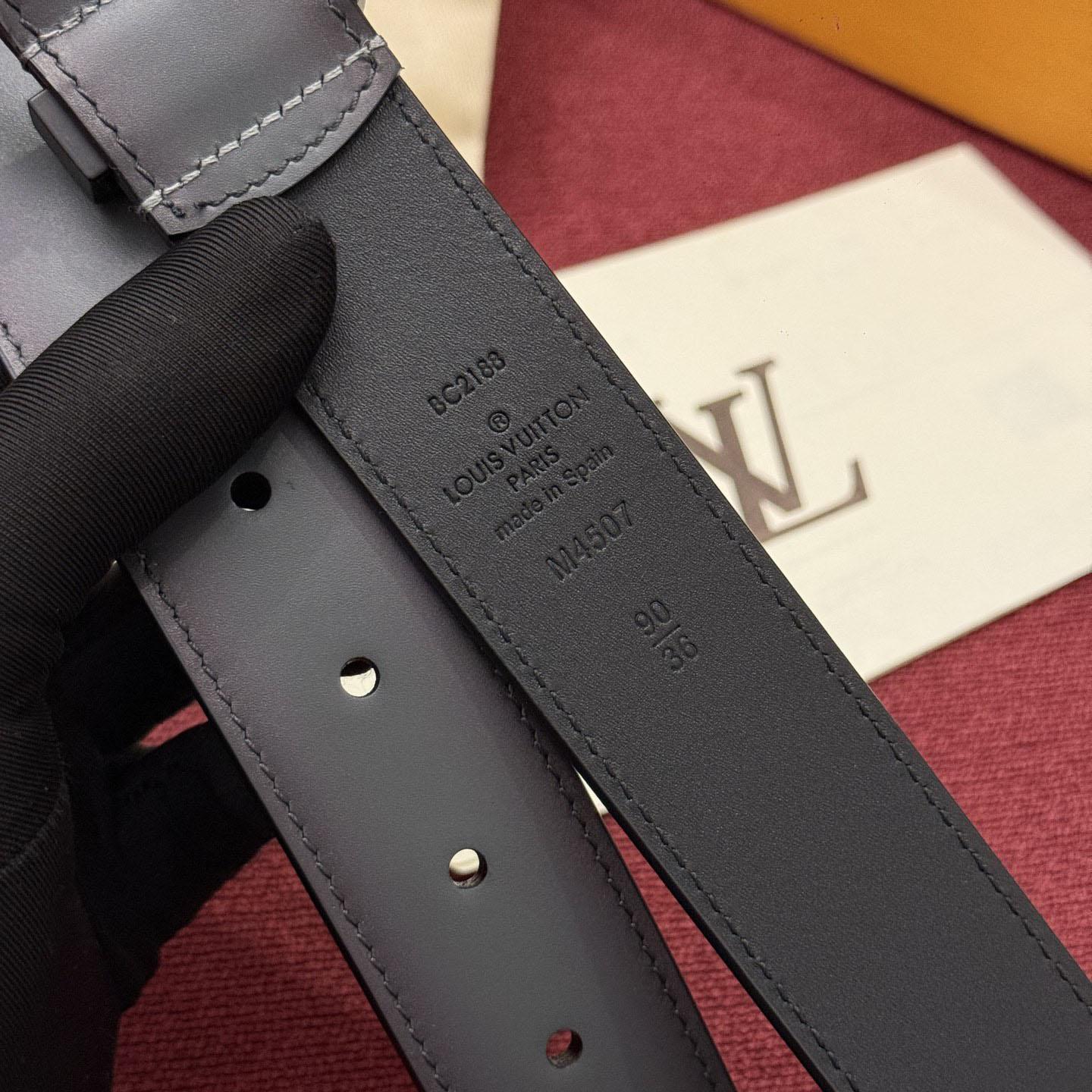 Louis Vuitton Pont Neuf Patinated 35mm Belt - DesignerGu