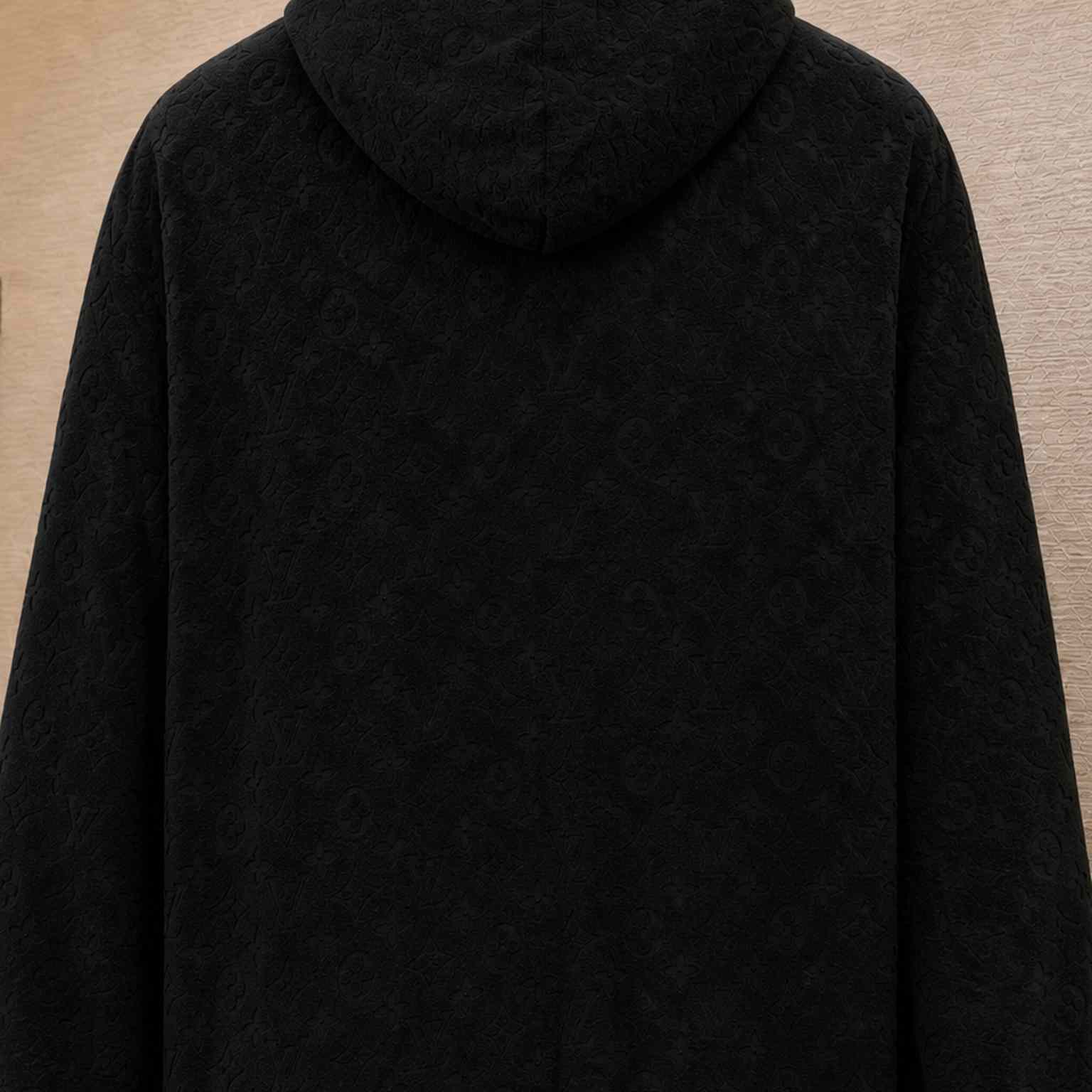 Louis Vuitton Monogram French Terry Zip-Through Hoodie 1ABJ63 - DesignerGu