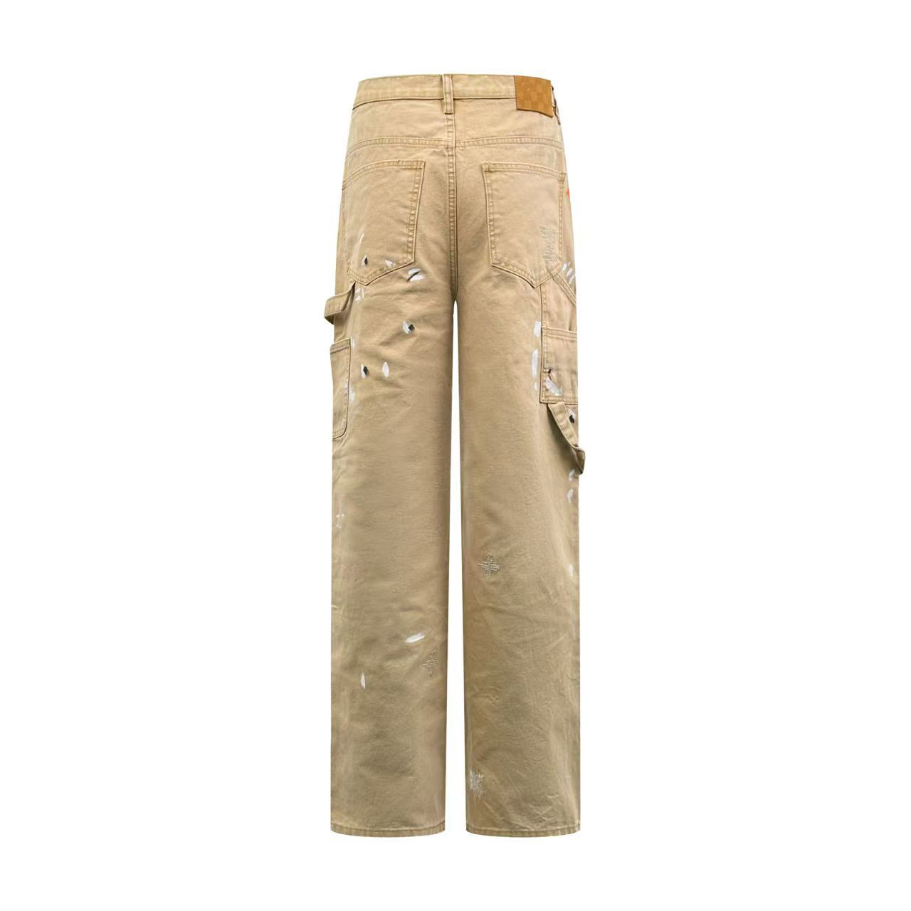 Louis Vuitton Embellished Denim Carpenter Pants 1AK6Q0 - DesignerGu