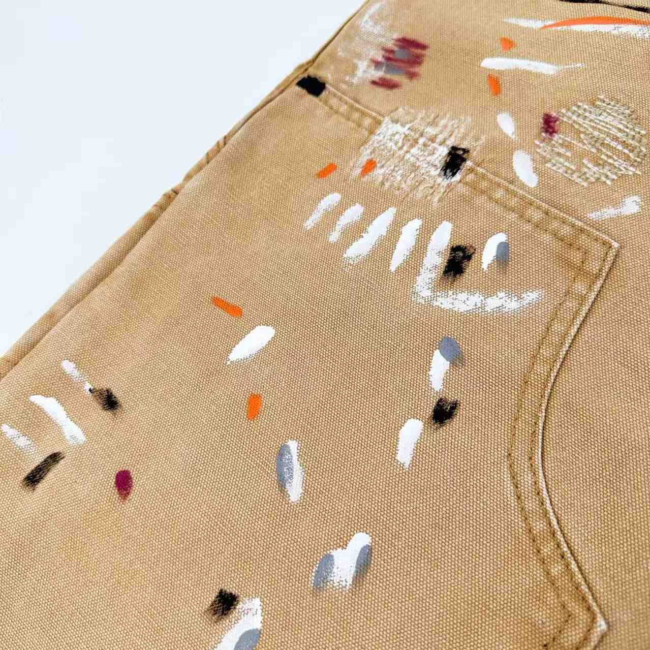 Louis Vuitton Embellished Denim Carpenter Pants 1AK6Q0 - DesignerGu