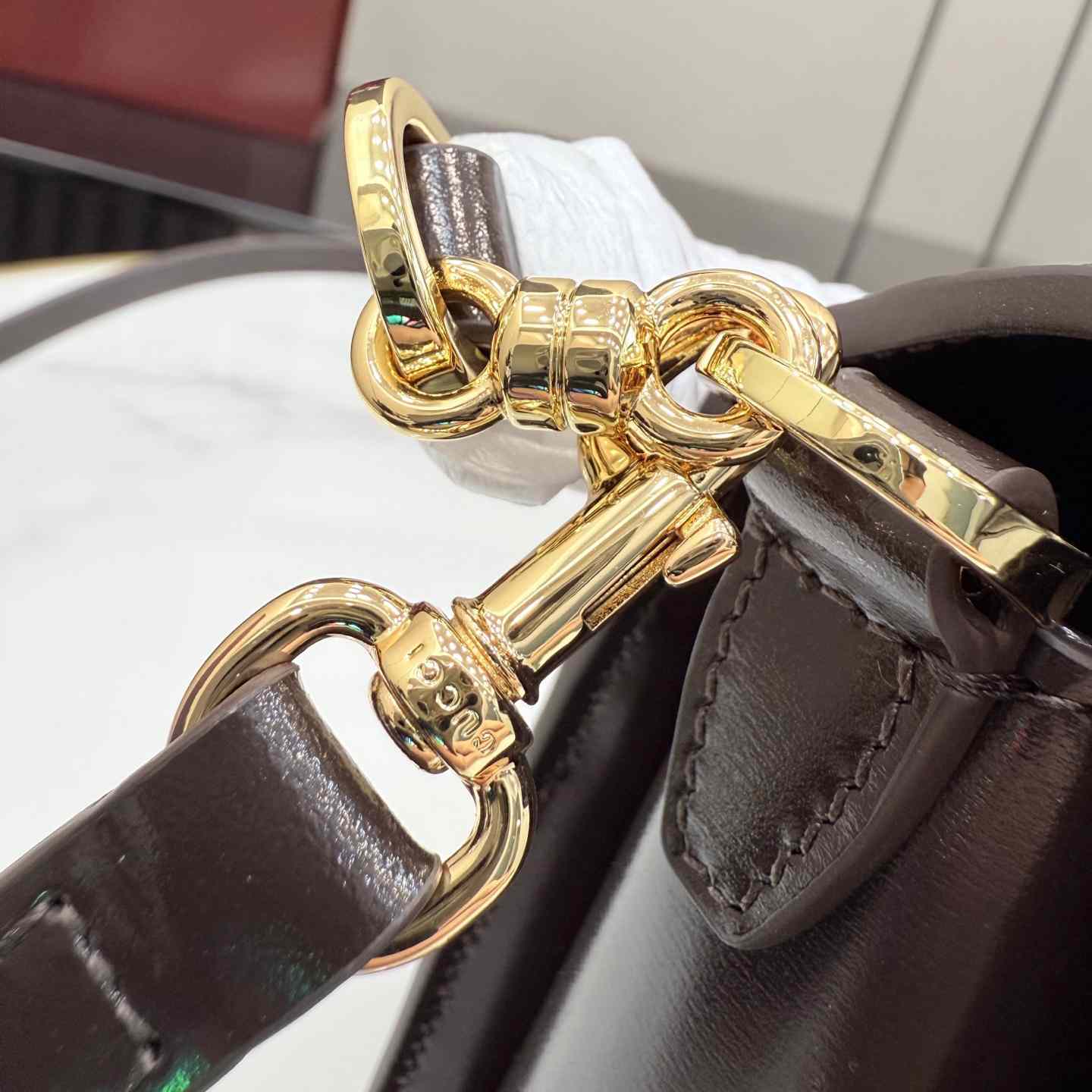 Gucci Horsebit Duomo Small Top Handle Bag A006O9 - DesignerGu