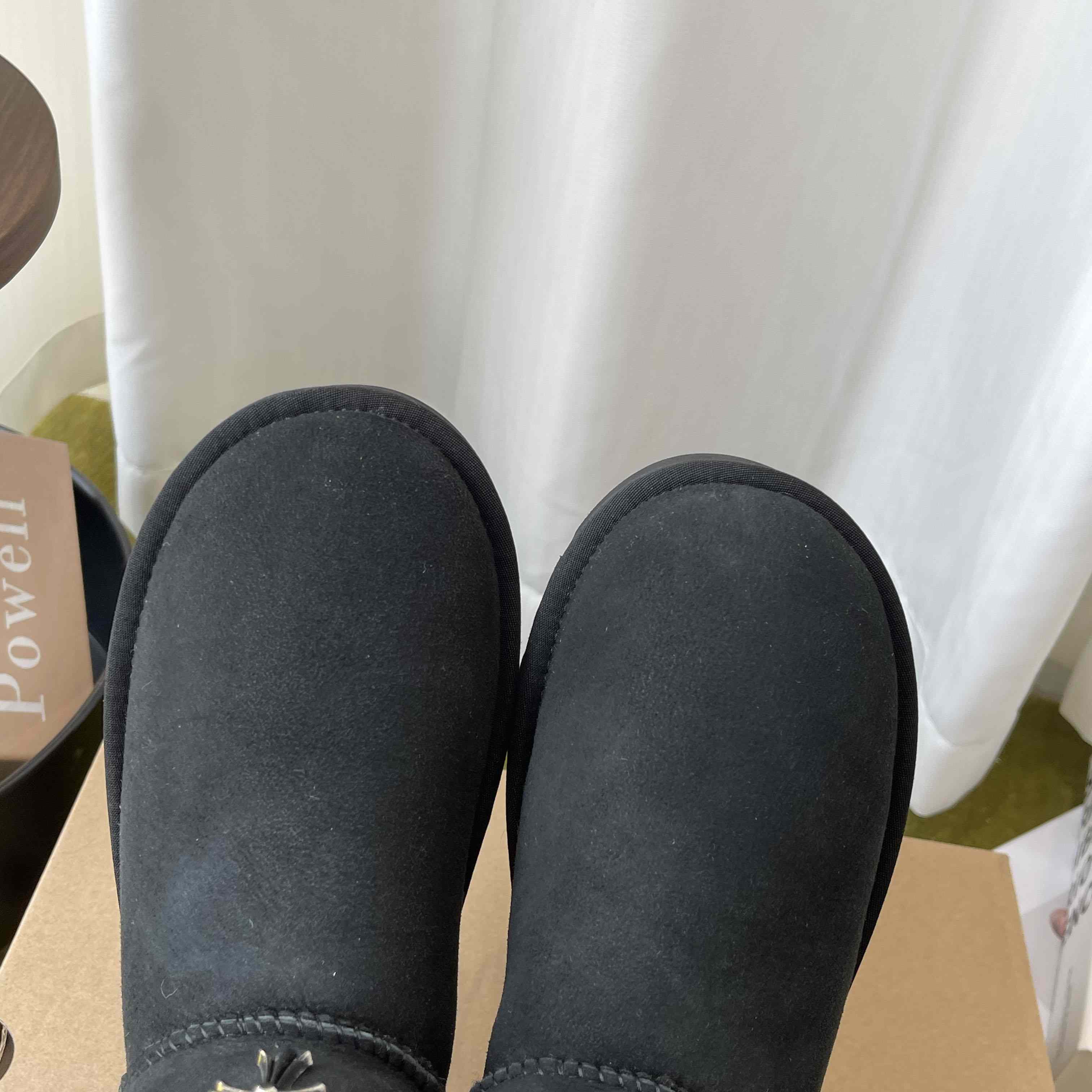 Chrome Hearts Cross Embellished Ugg Boots - DesignerGu
