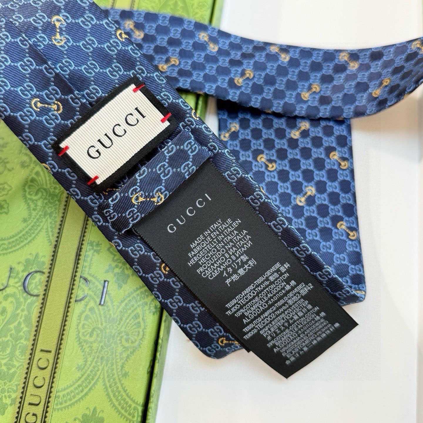 Gucci GG Silk Jacquard Tie - DesignerGu