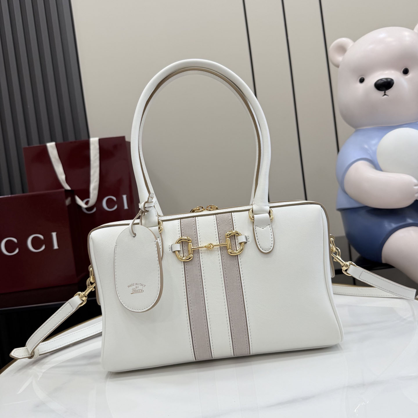 Gucci Borsetto Medium Boston Bag 866732 - DesignerGu