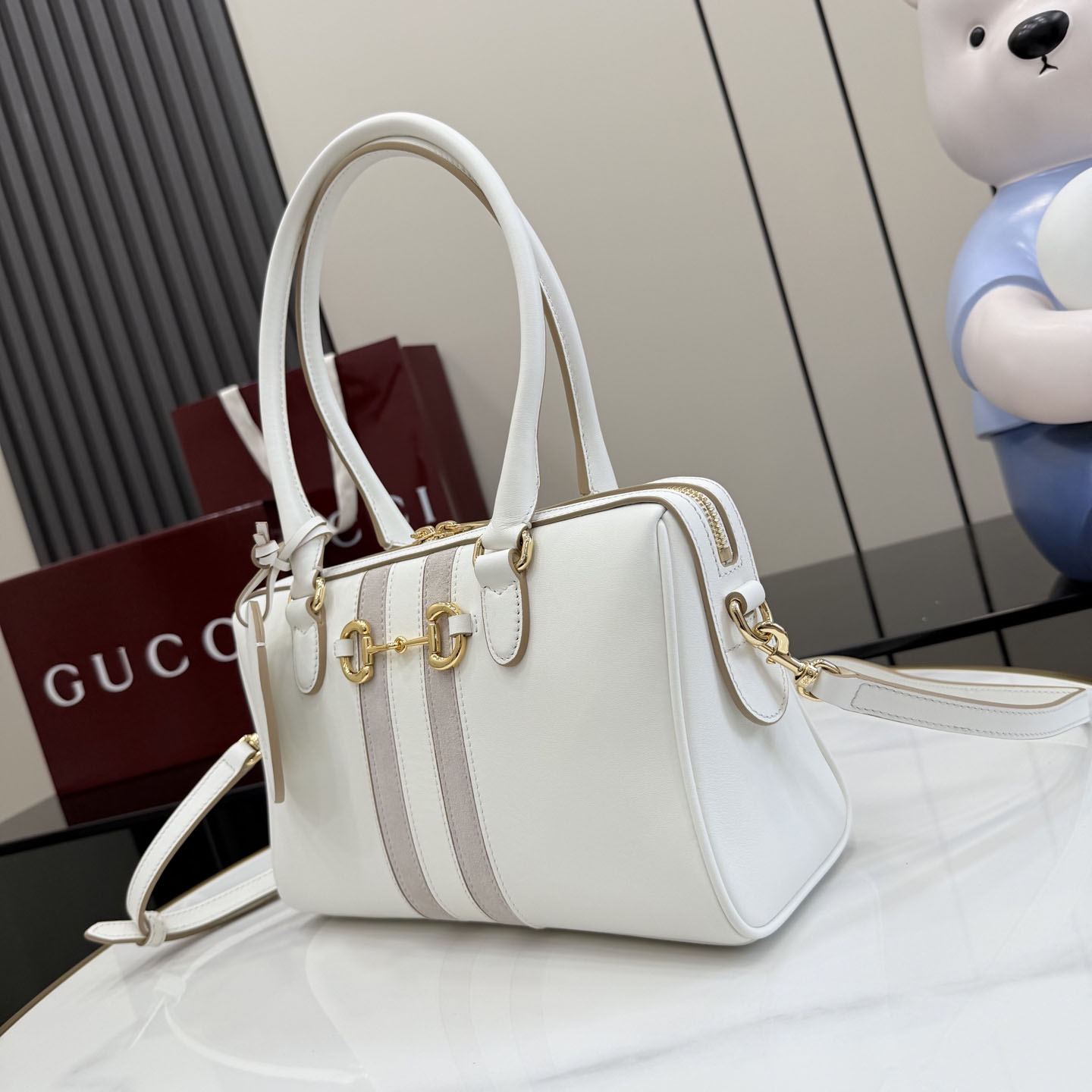 Gucci Borsetto Medium Boston Bag 866732 - DesignerGu