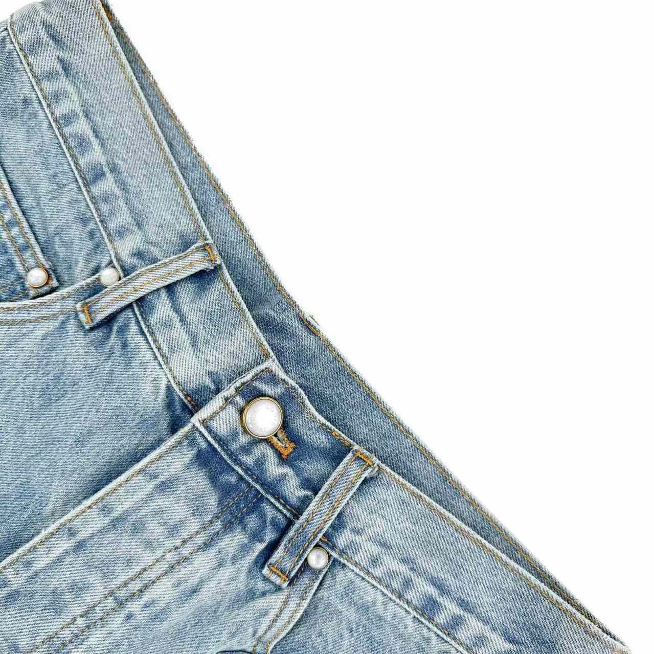 Louis Vuitton Signature Patchwork Denim Pants 1AKCOI - DesignerGu