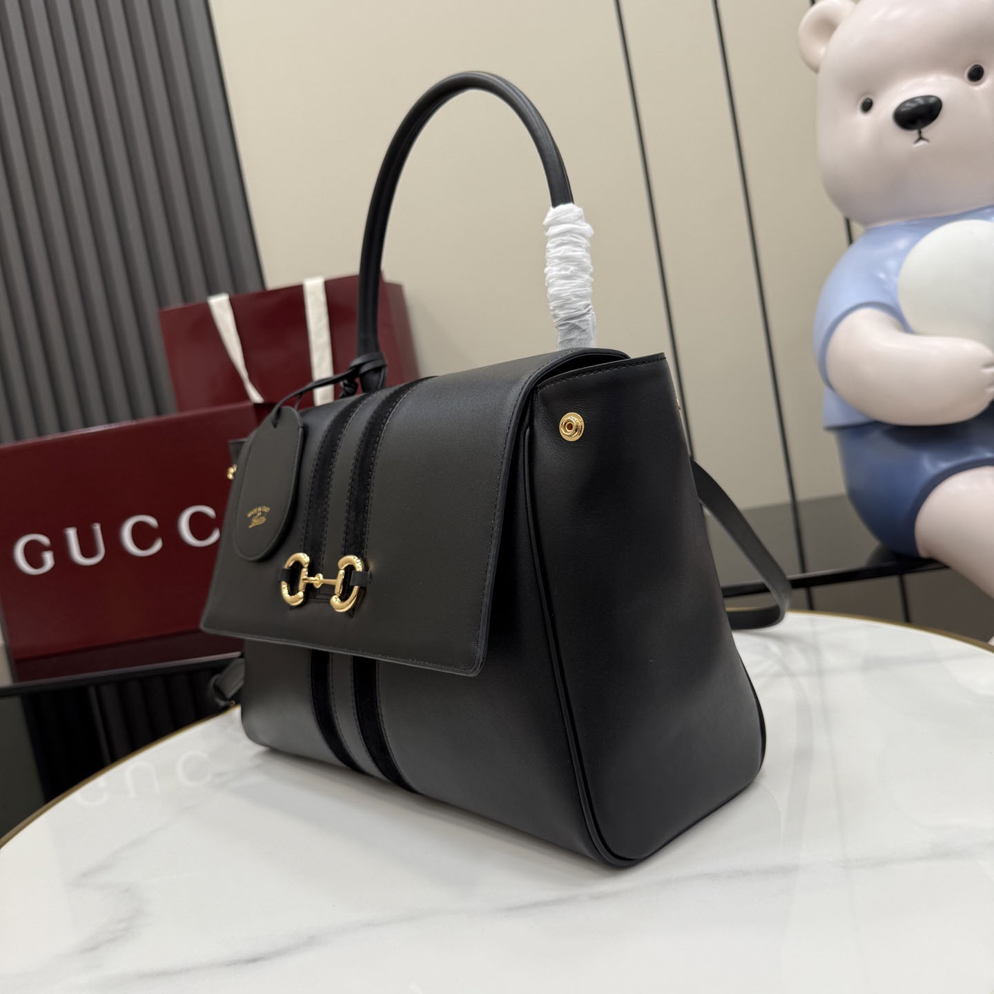 Gucci Paparazzo Medium Top Handle Bag 875018 - DesignerGu