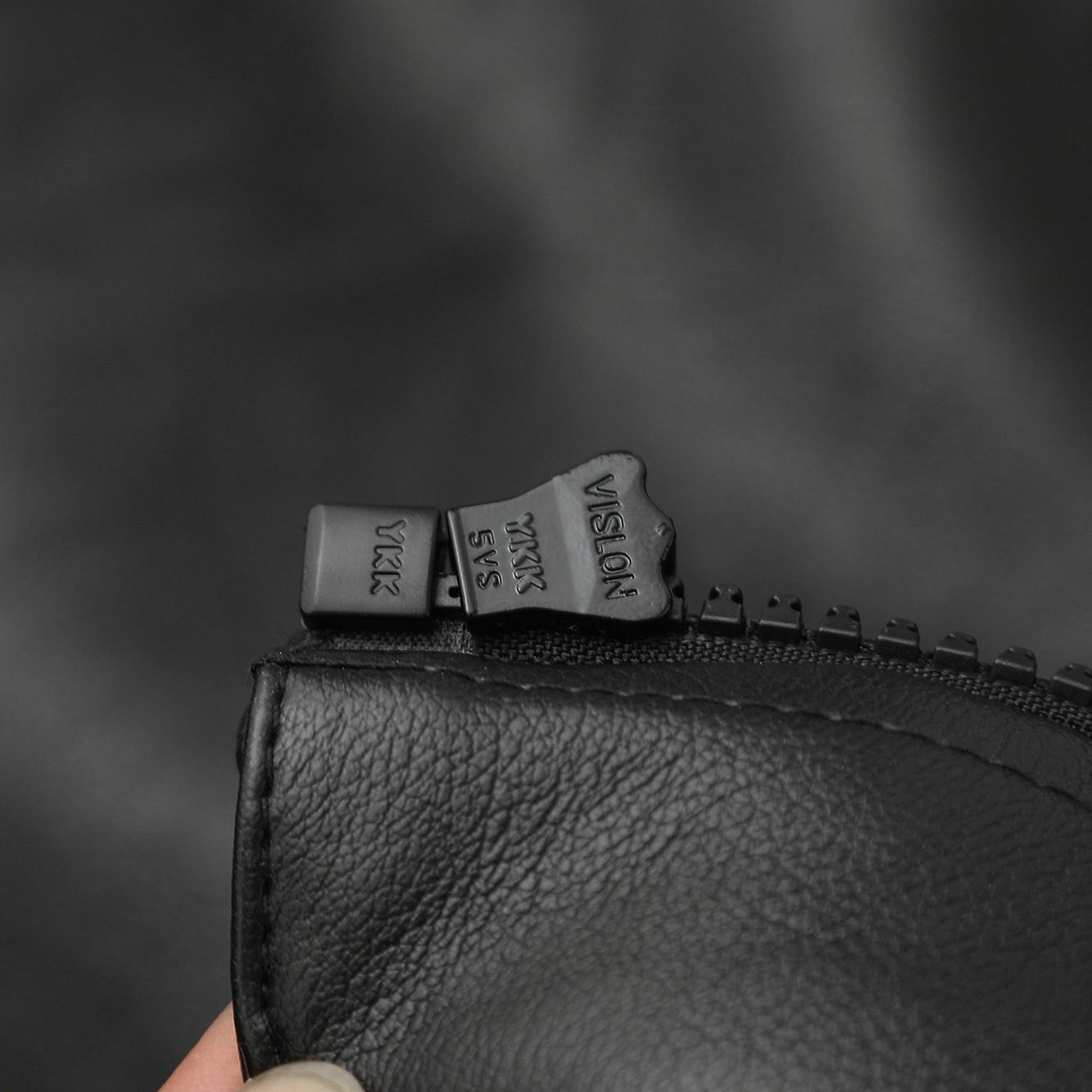 Supreme x Jordan Hooded Leather Jacket 'Black' - DesignerGu