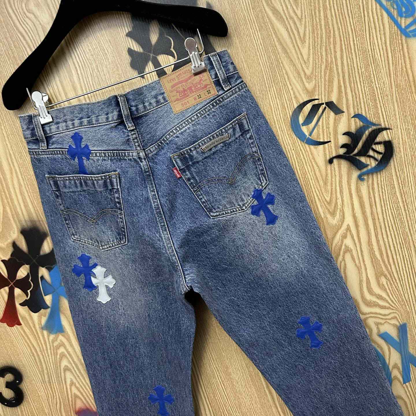 Chrome Hearts  Jeans  - DesignerGu
