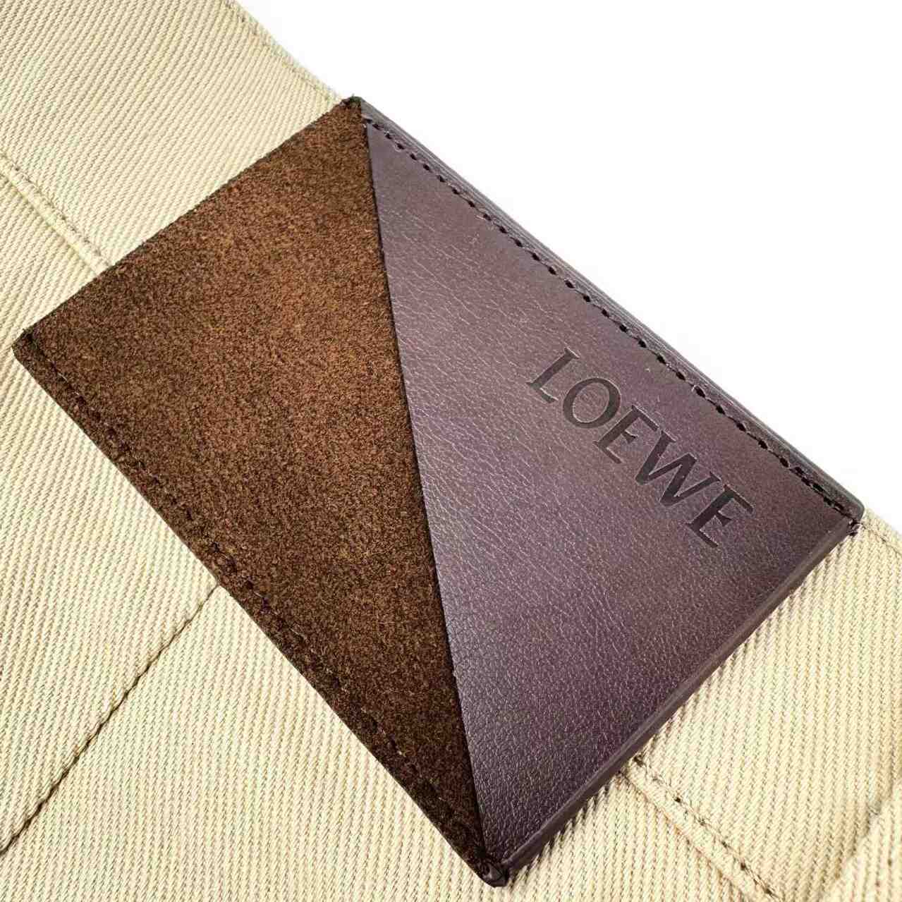 Loewe Trousers In Cotton - DesignerGu