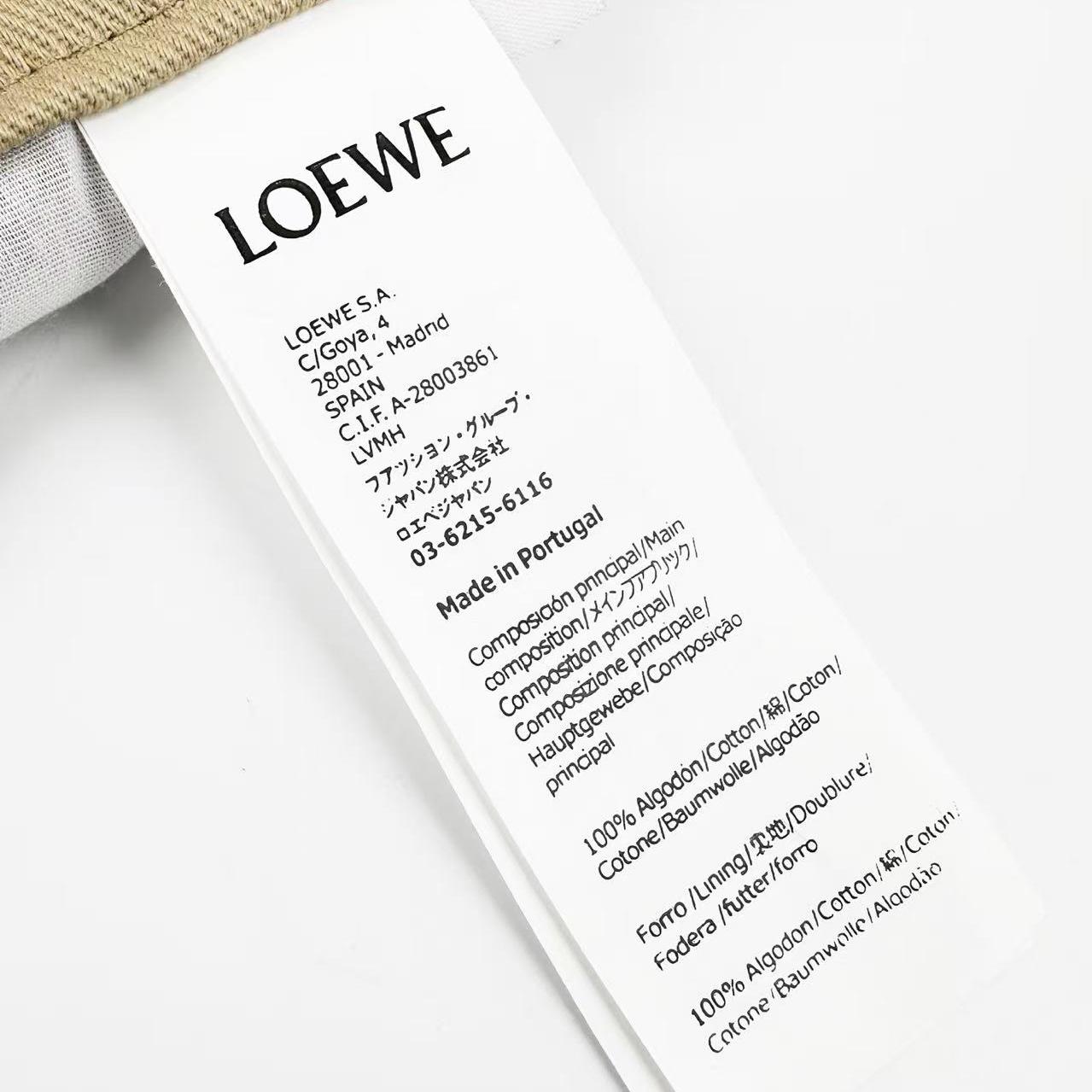 Loewe Trousers In Cotton - DesignerGu