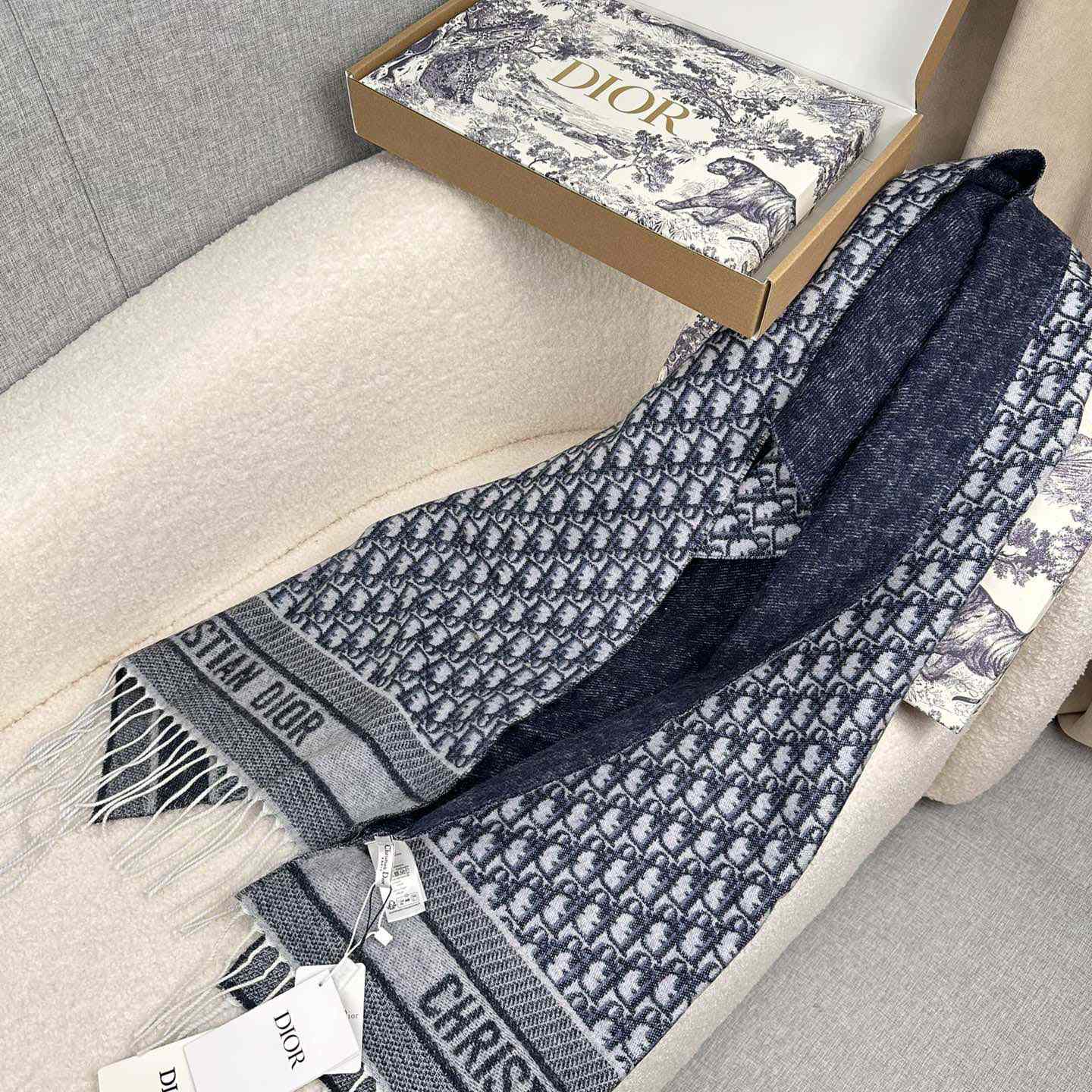 Dior Oblique Scarf - DesignerGu