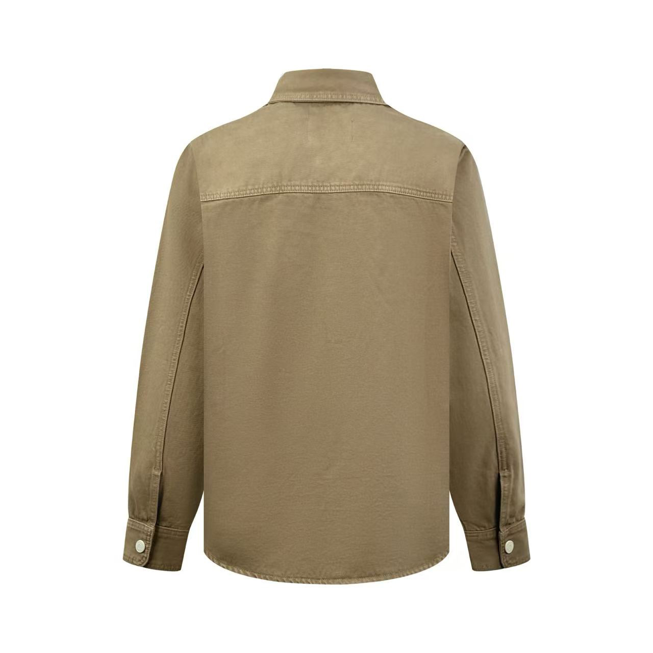 AMI Paris Cotton Knitted Ami De Coeur Overshirt - DesignerGu
