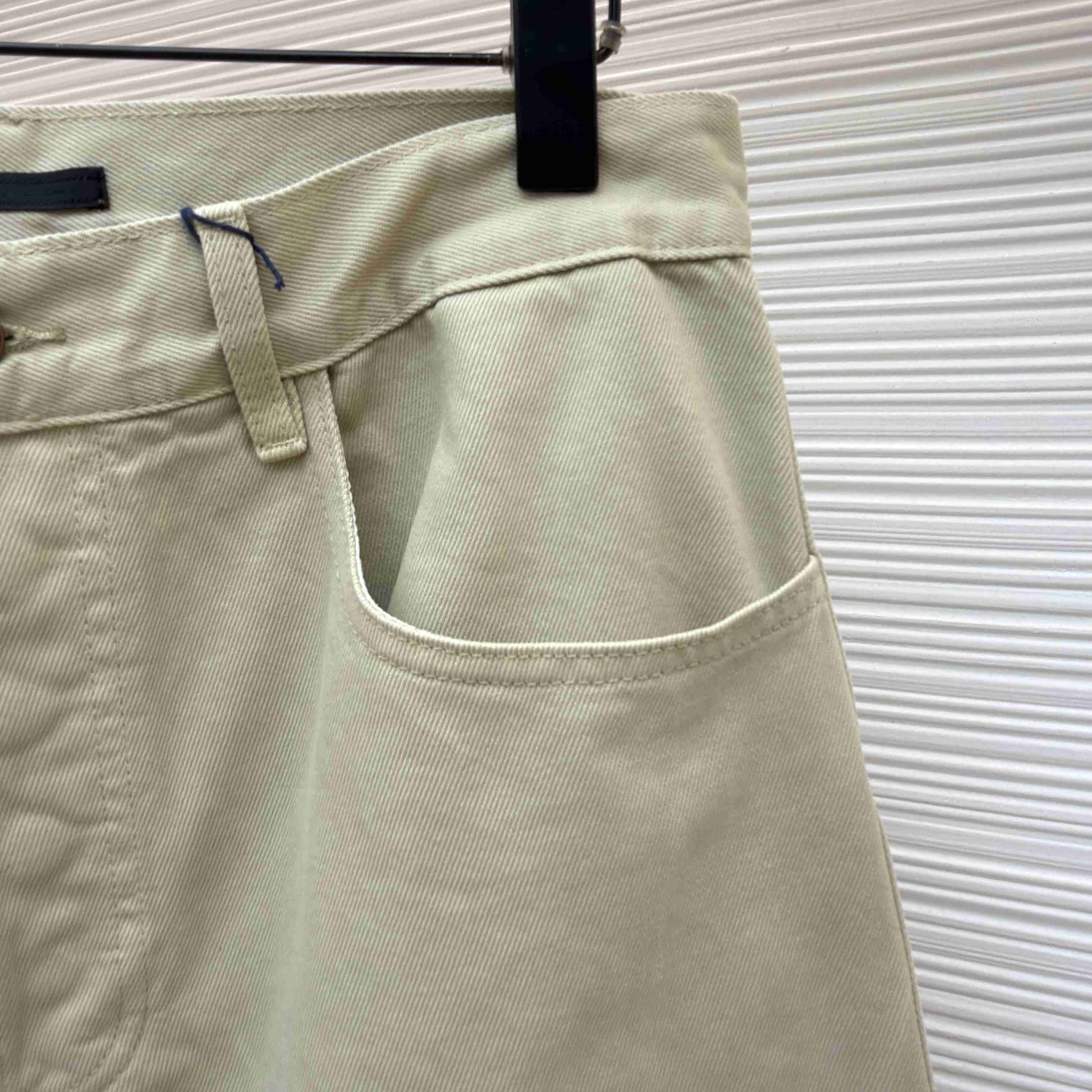 Prada Five-Pocket Old Denim Jeans - DesignerGu