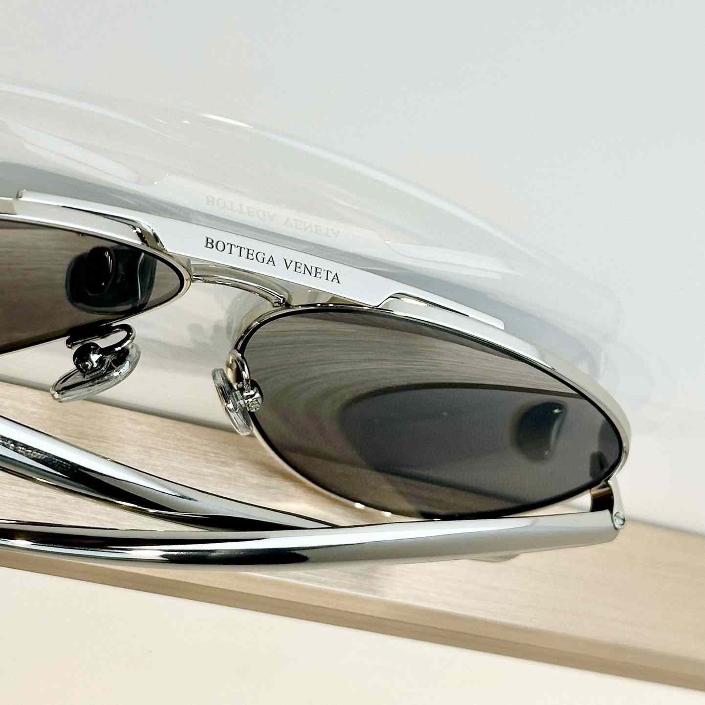 Bottega Veneta Sardine Aviator Sunglasses   BV1305S - DesignerGu