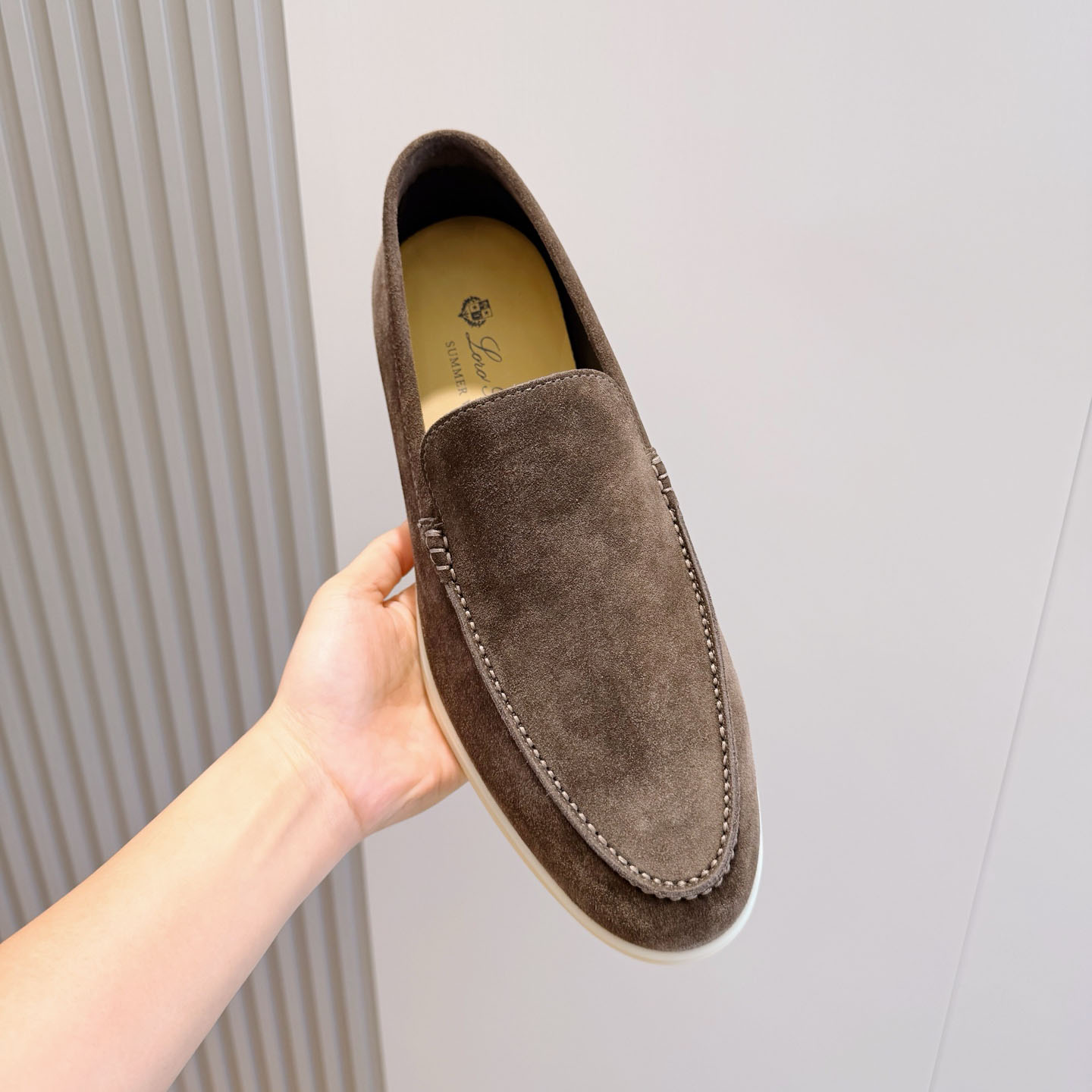  Loro Piana Summer Walk Loafers - DesignerGu