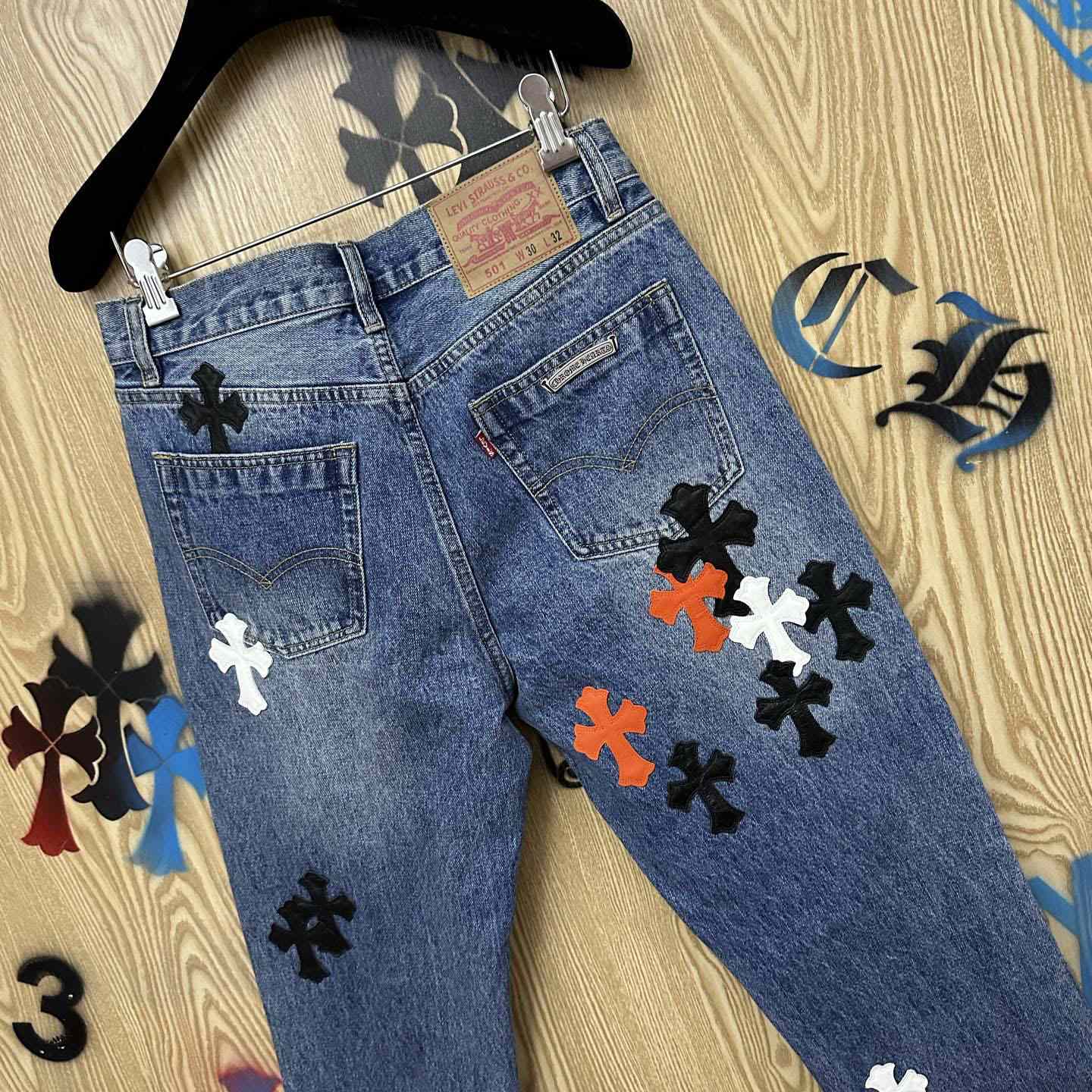 Chrome Hearts  Jeans  - DesignerGu