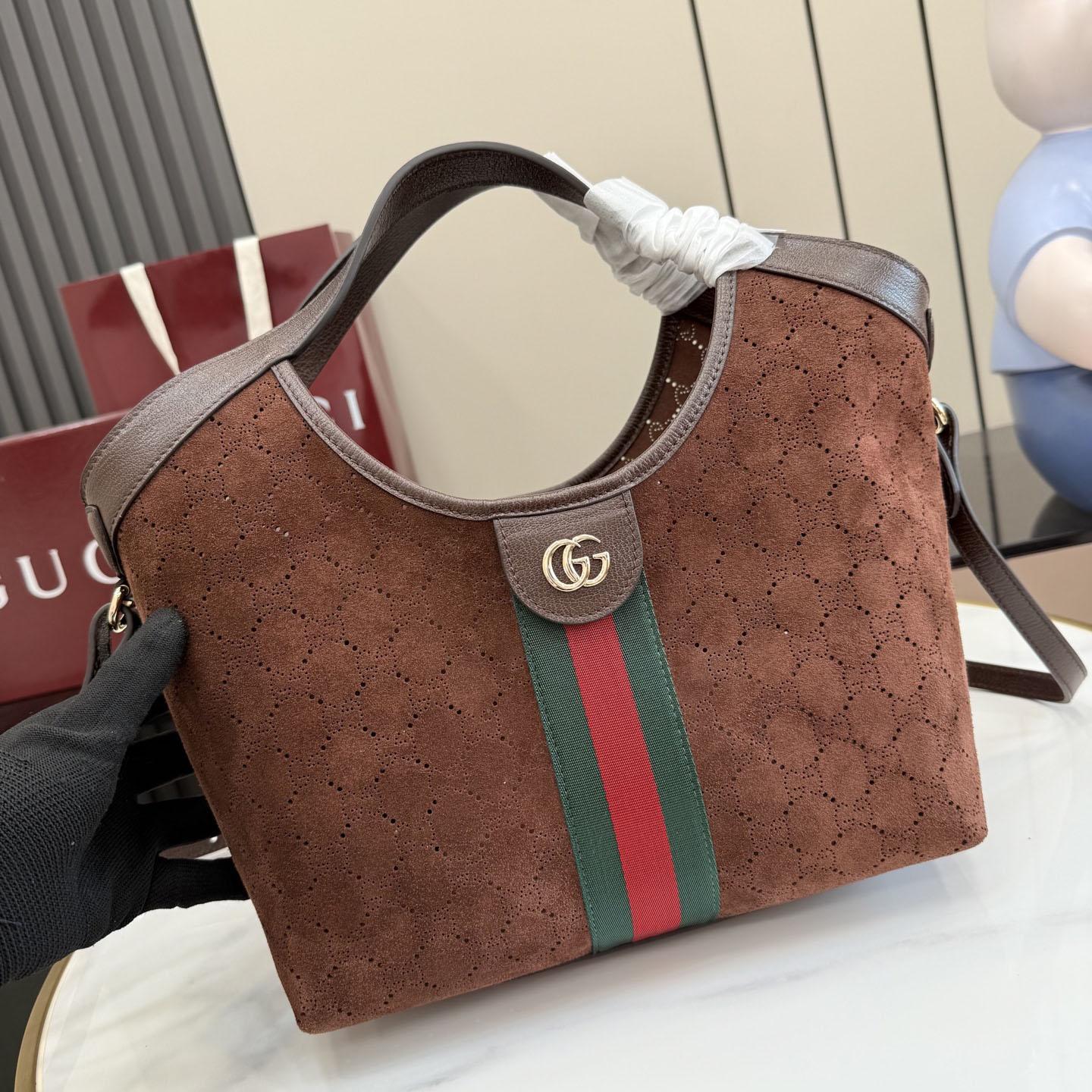 Gucci Giglio Small Tote Bag 860845 - DesignerGu