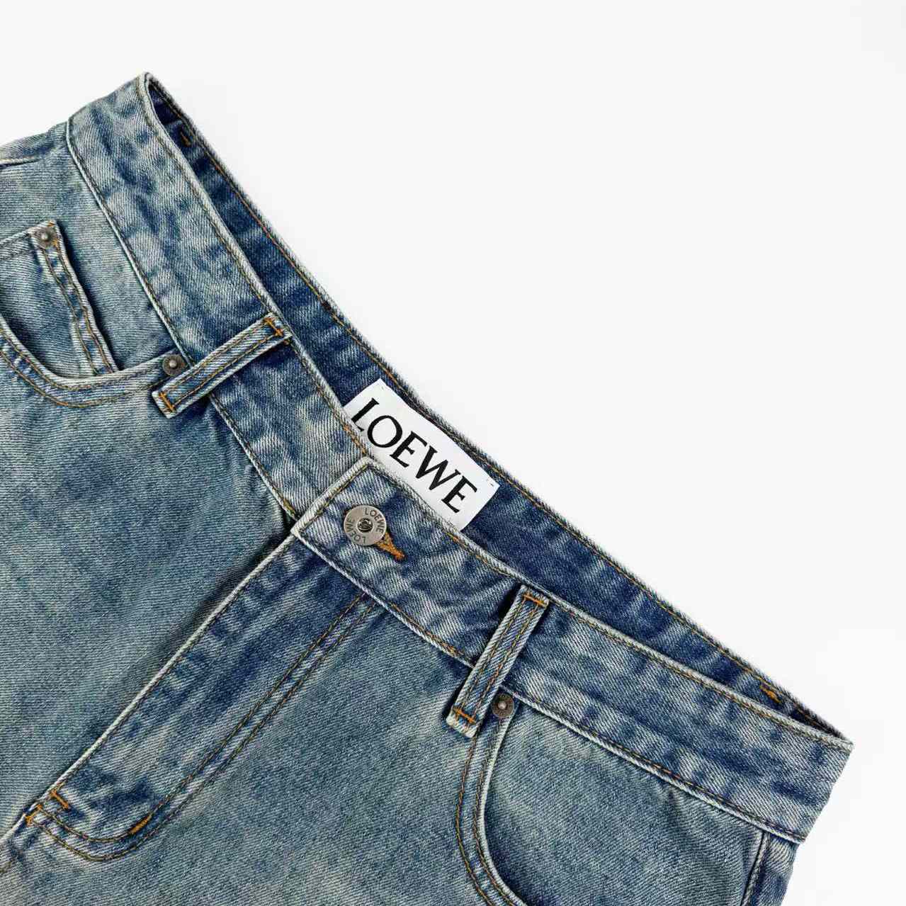 Loewe Jeans In Denim - DesignerGu
