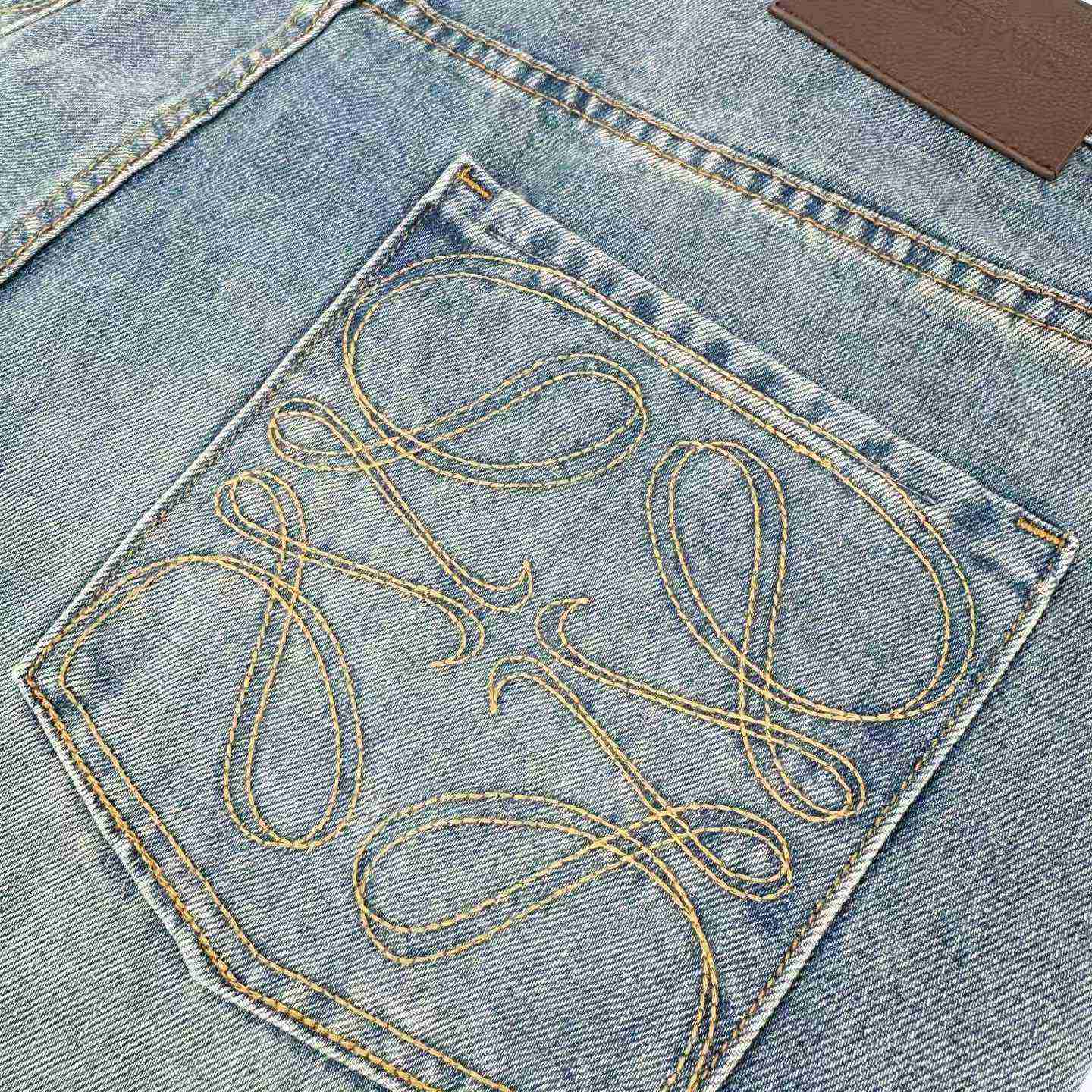Loewe Jeans In Denim - DesignerGu