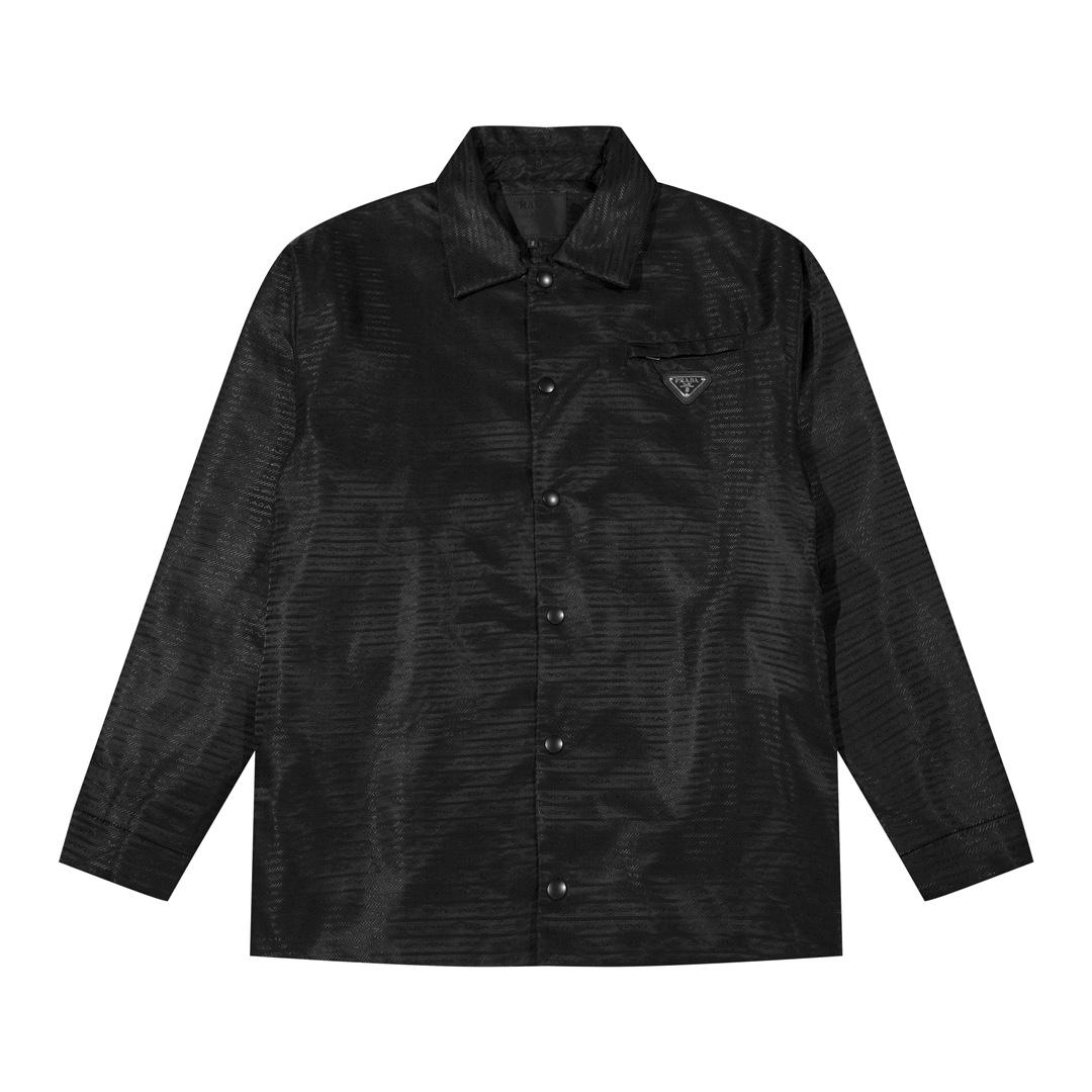 Prada Re-Nylon Padded Shirt - DesignerGu