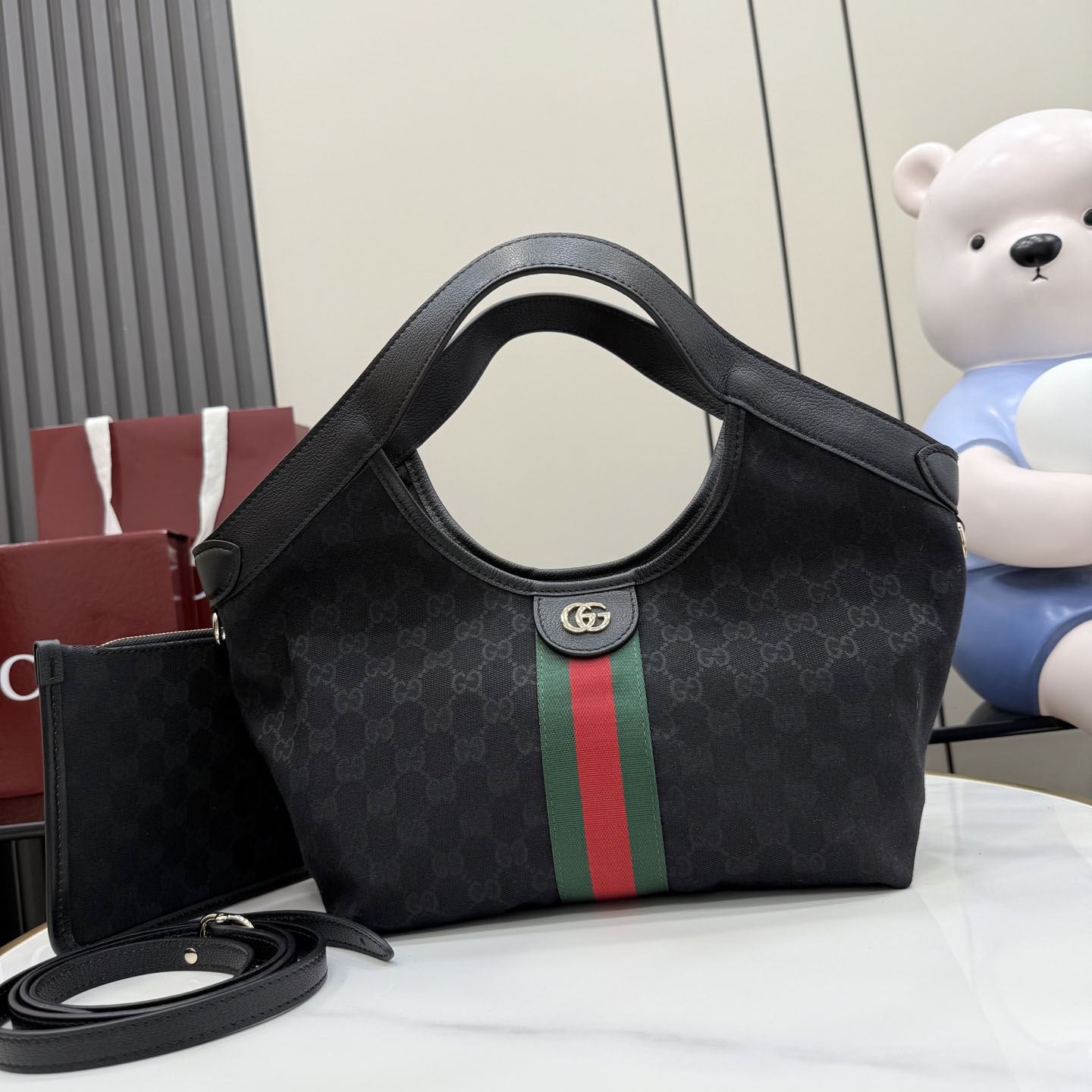 Gucci Giglio Small Tote Bag 860845 - DesignerGu