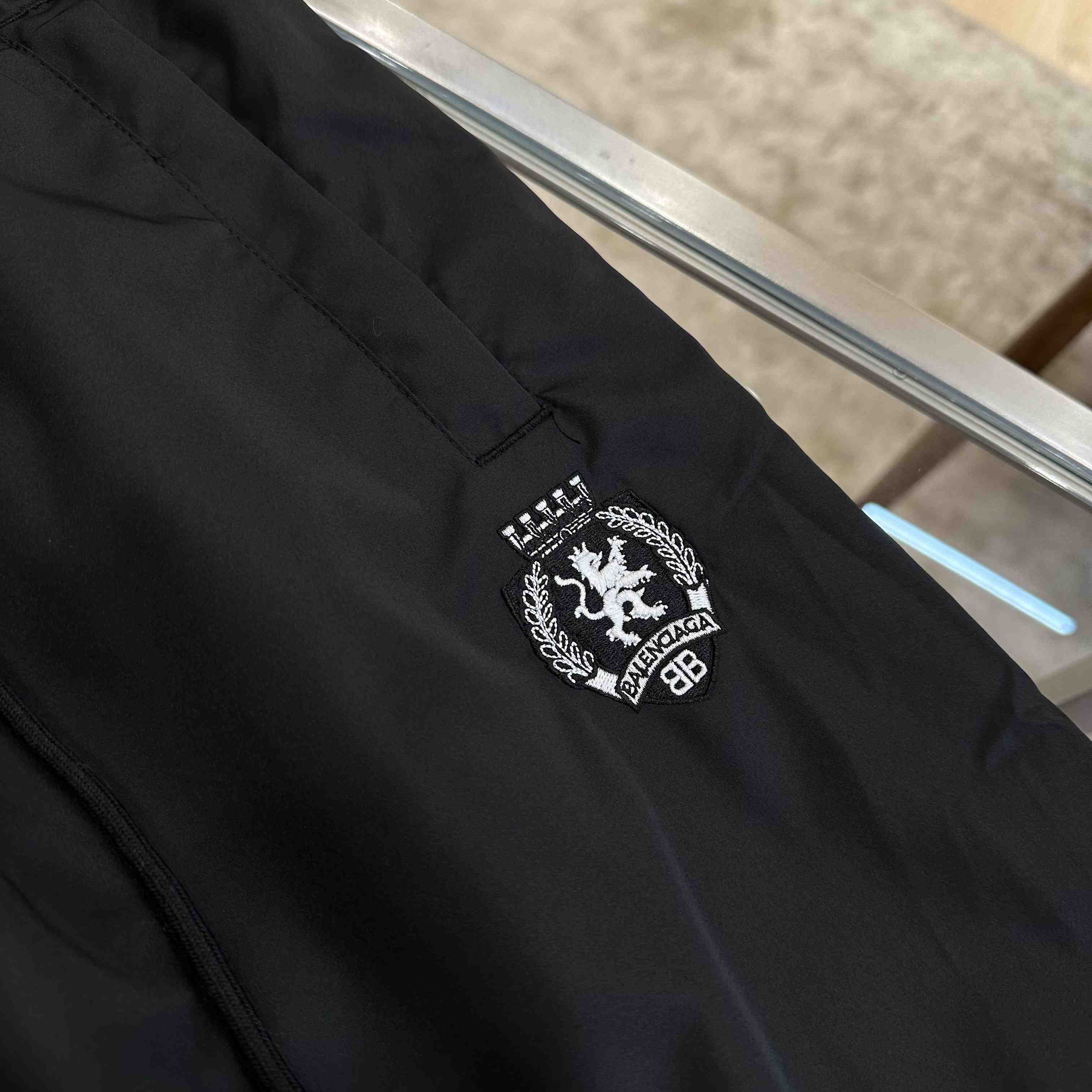Balenciaga 3b Football Tracksuit Pants In Black - DesignerGu