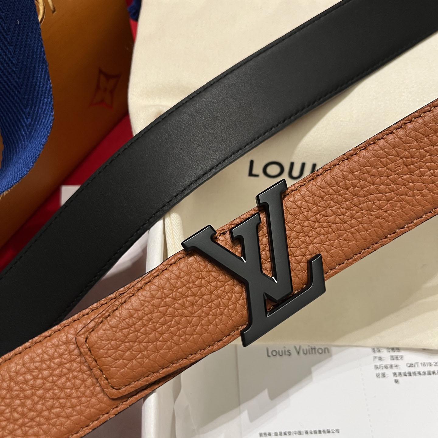 Louis Vuitton  LV Heritage 35mm Reversible Belt - DesignerGu