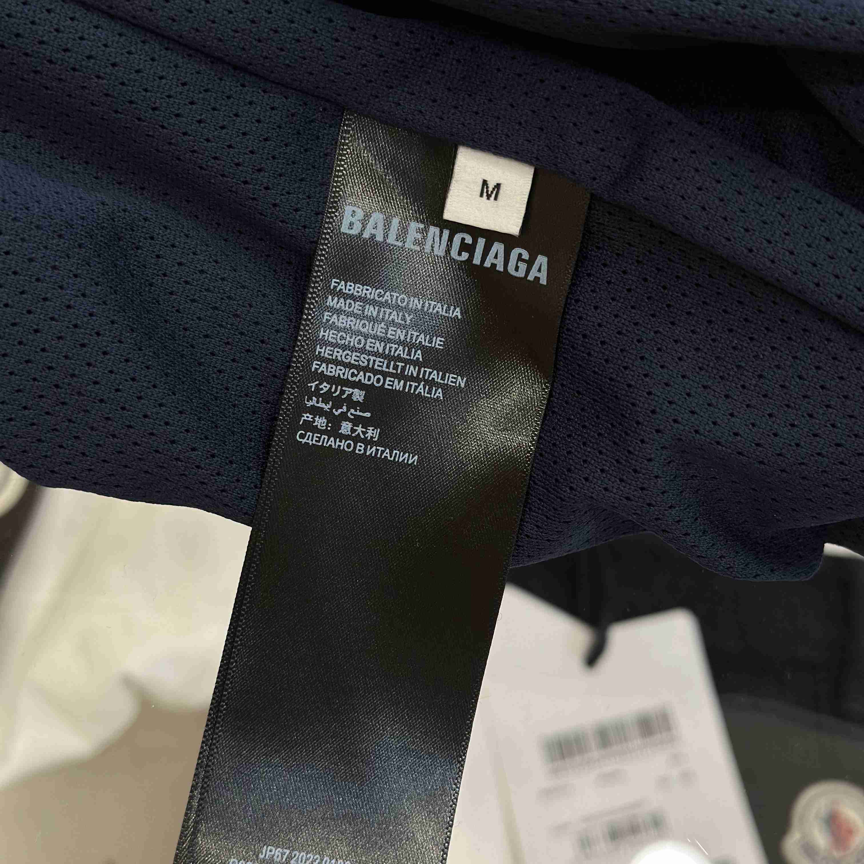 Balenciaga 3b Football Tracksuit Pants In New Dark Navy - DesignerGu