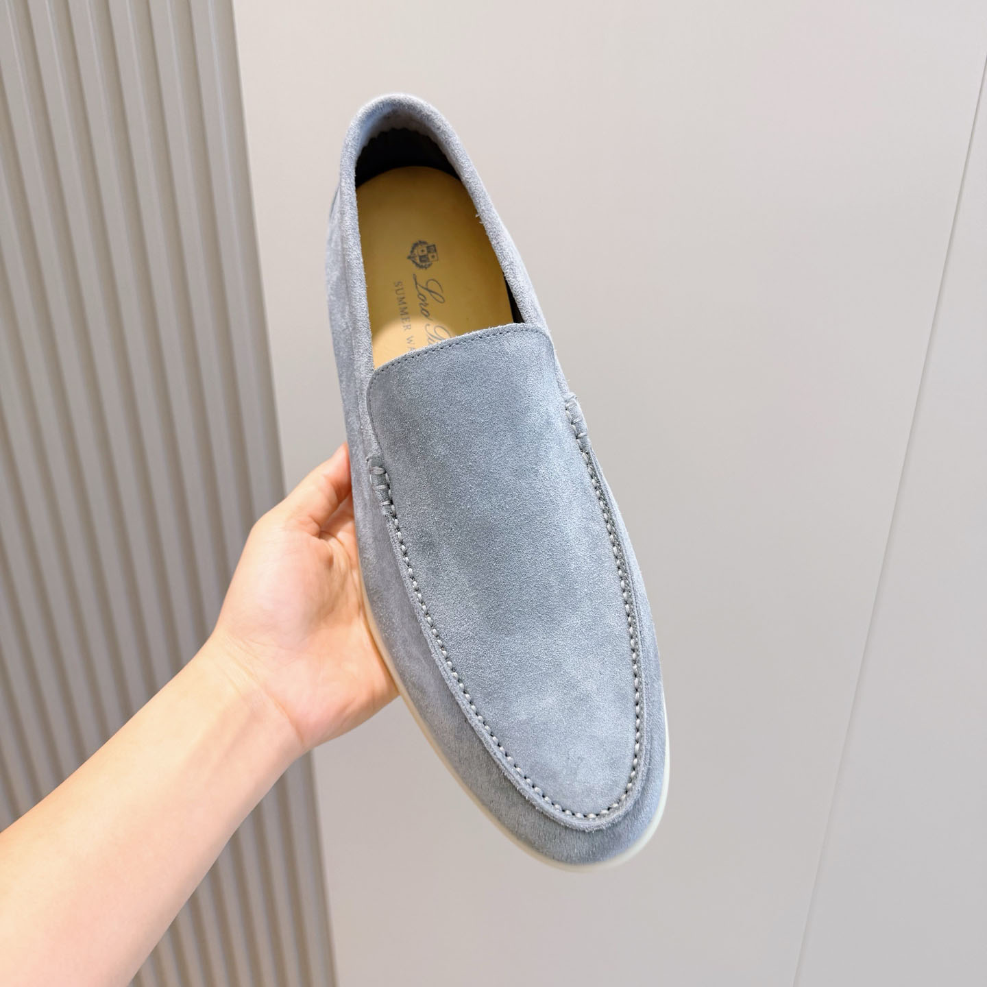  Loro Piana Summer Walk Loafers - DesignerGu