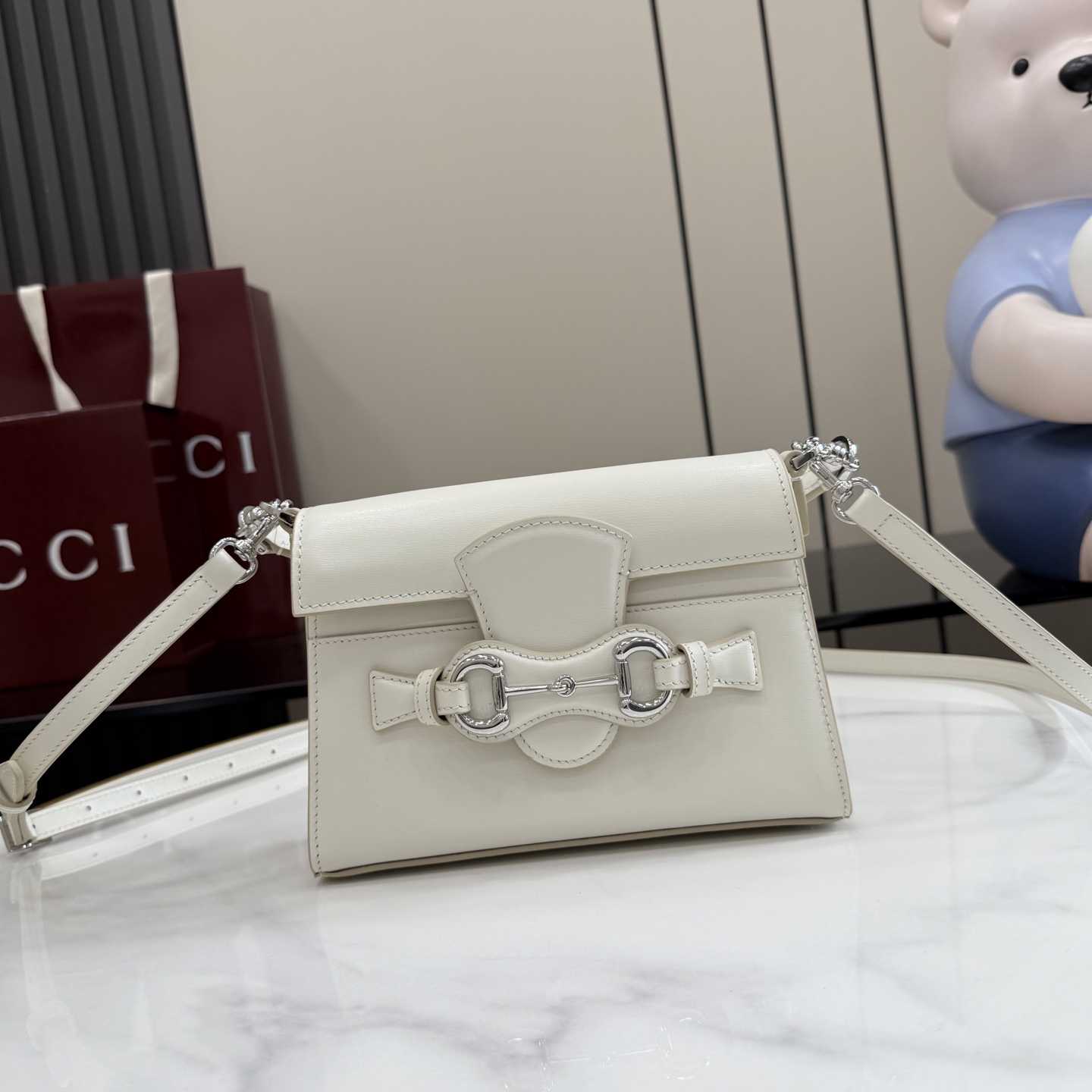 Gucci Horsebit Duomo Small Top Handle Bag A006O9 - DesignerGu