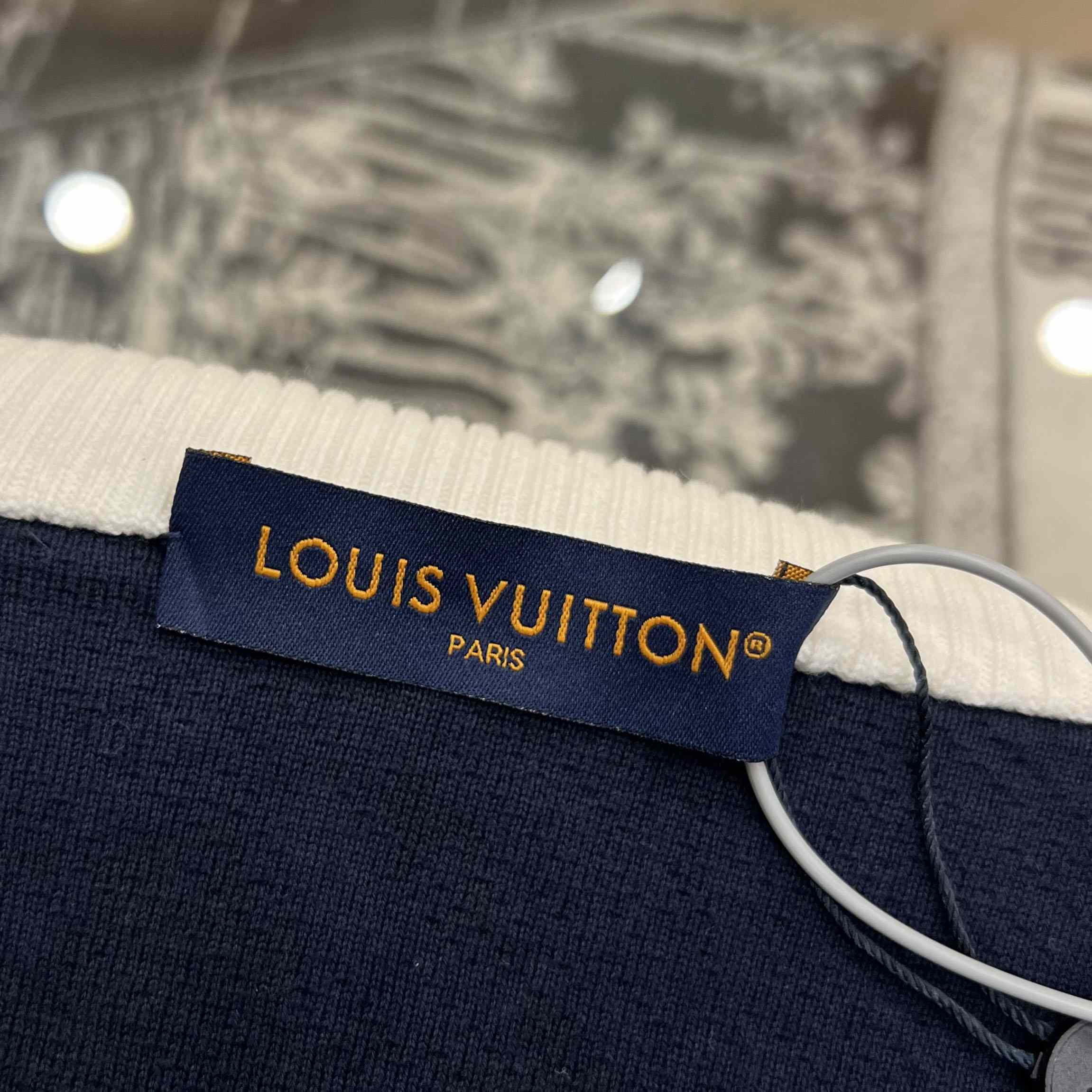 Louis Vuitton Knitted Cotton Sailor Blouson 1AHUG7 - DesignerGu