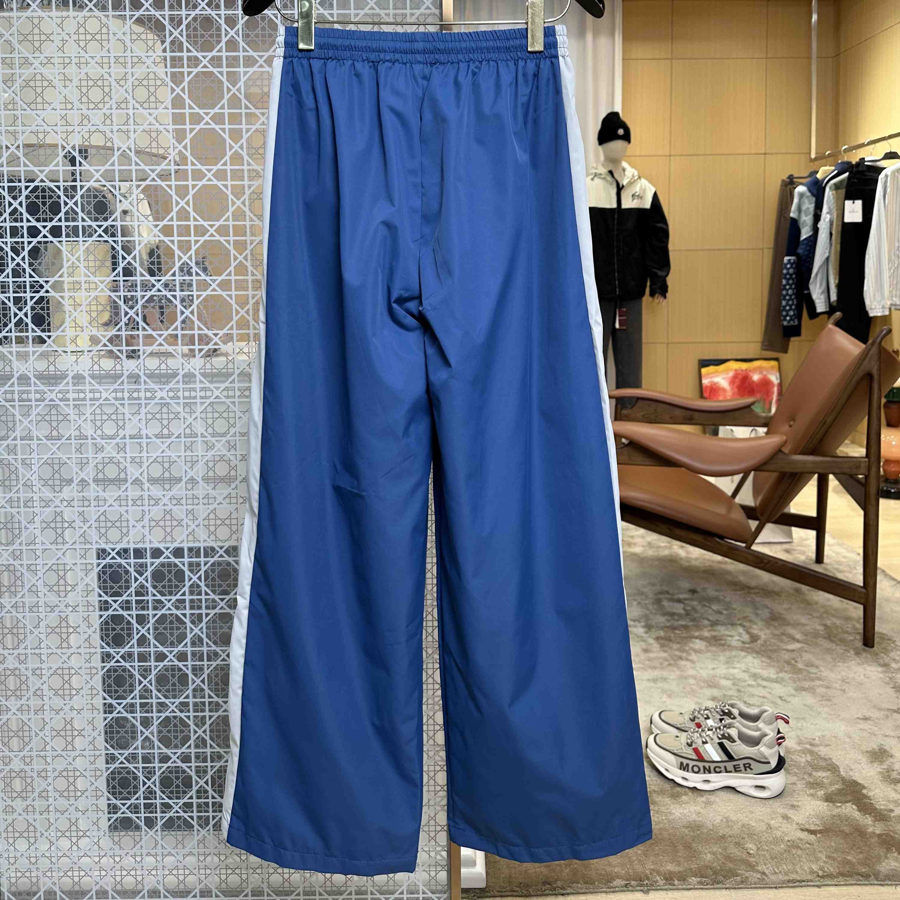 Balenciaga Tracksuit Pants In Marine Blue - DesignerGu