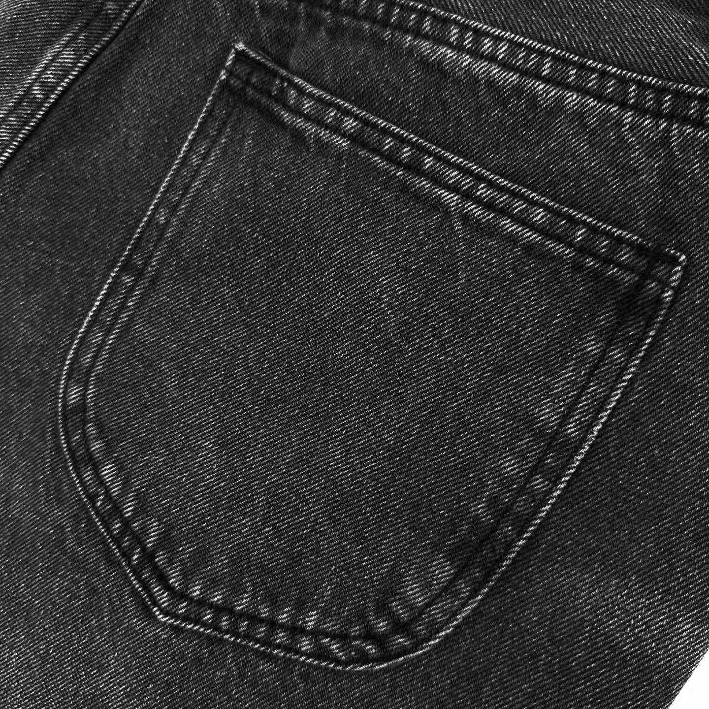 CELINE Boyfriend Jeans 'Max Black Wash' - DesignerGu