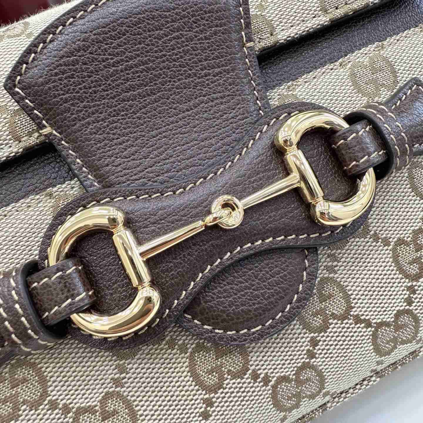 Gucci Horsebit Duomo Small Top Handle Bag A006O9 - DesignerGu