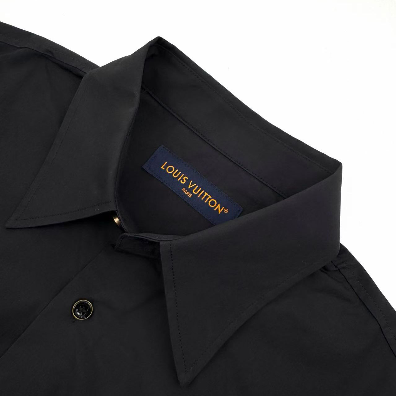 Louis Vuitton Embroidered Signature Long-Sleeved Shirt - DesignerGu