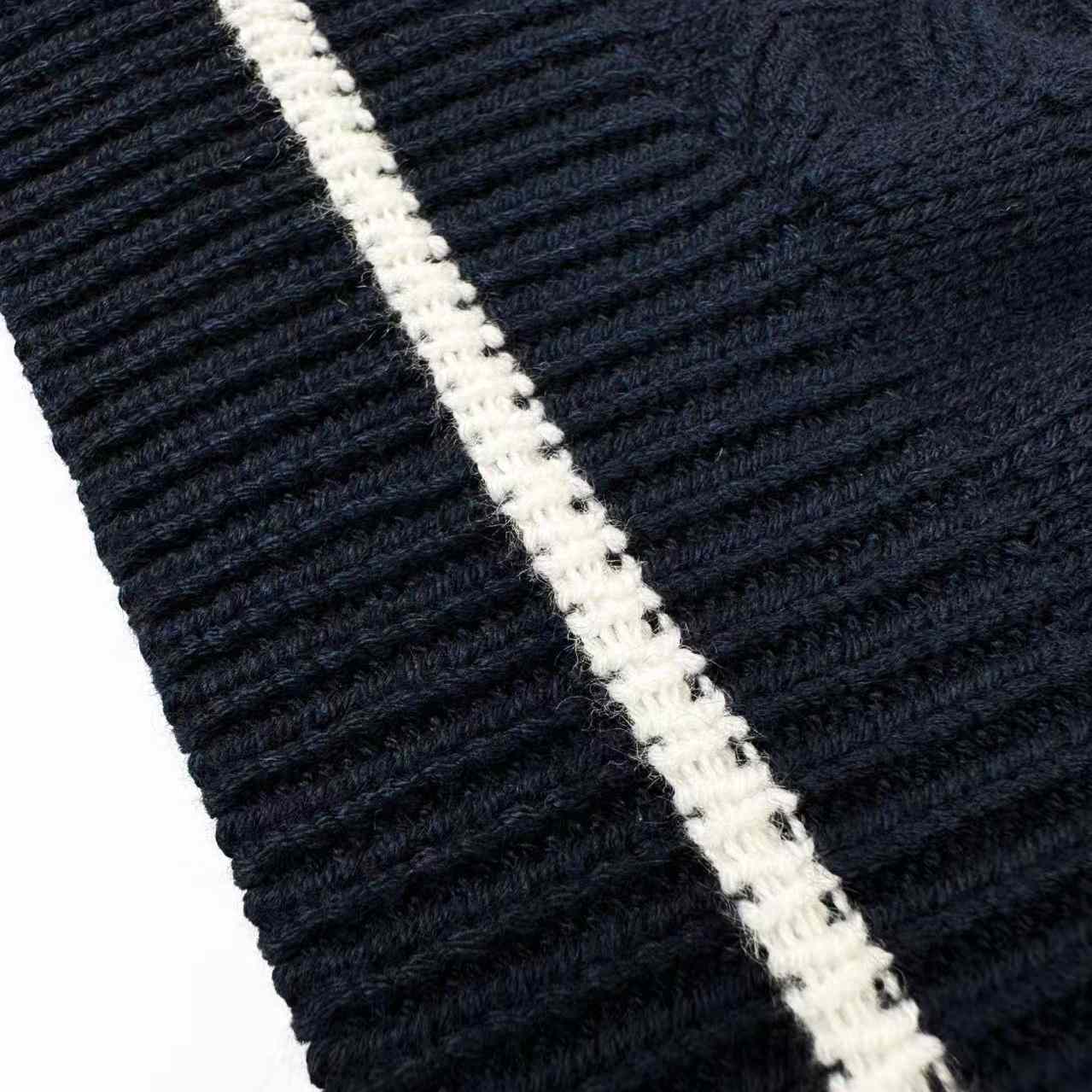 Louis Vuitton Silk Blend Cable V-Neck Pullover 1AK701 - DesignerGu
