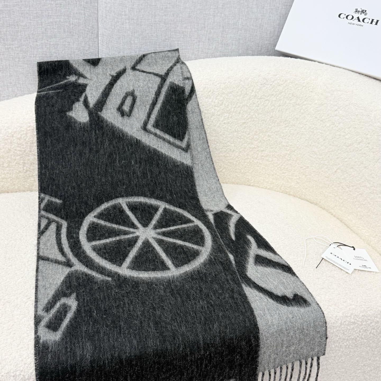 Coach Horse And Carriage Cashmere Muffler - DesignerGu