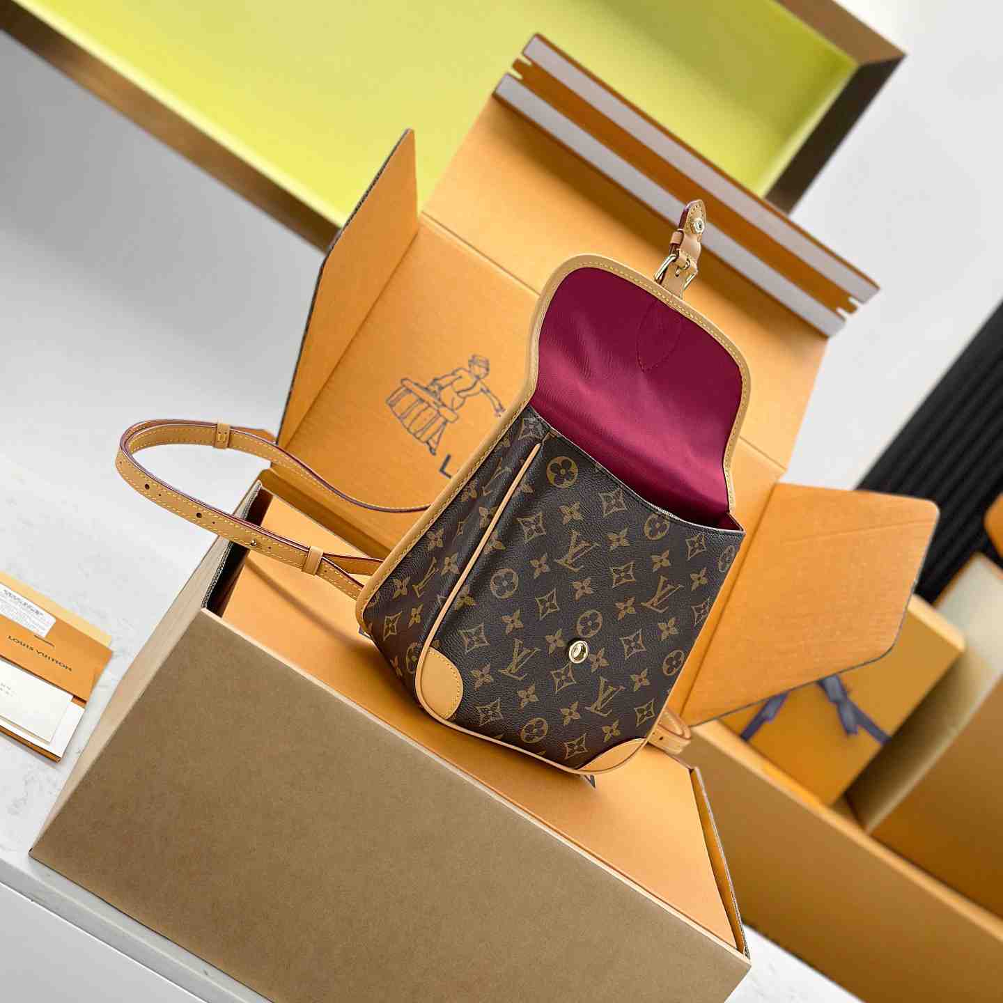 Louis Vuitton Diane Backpack PM M29766 - DesignerGu