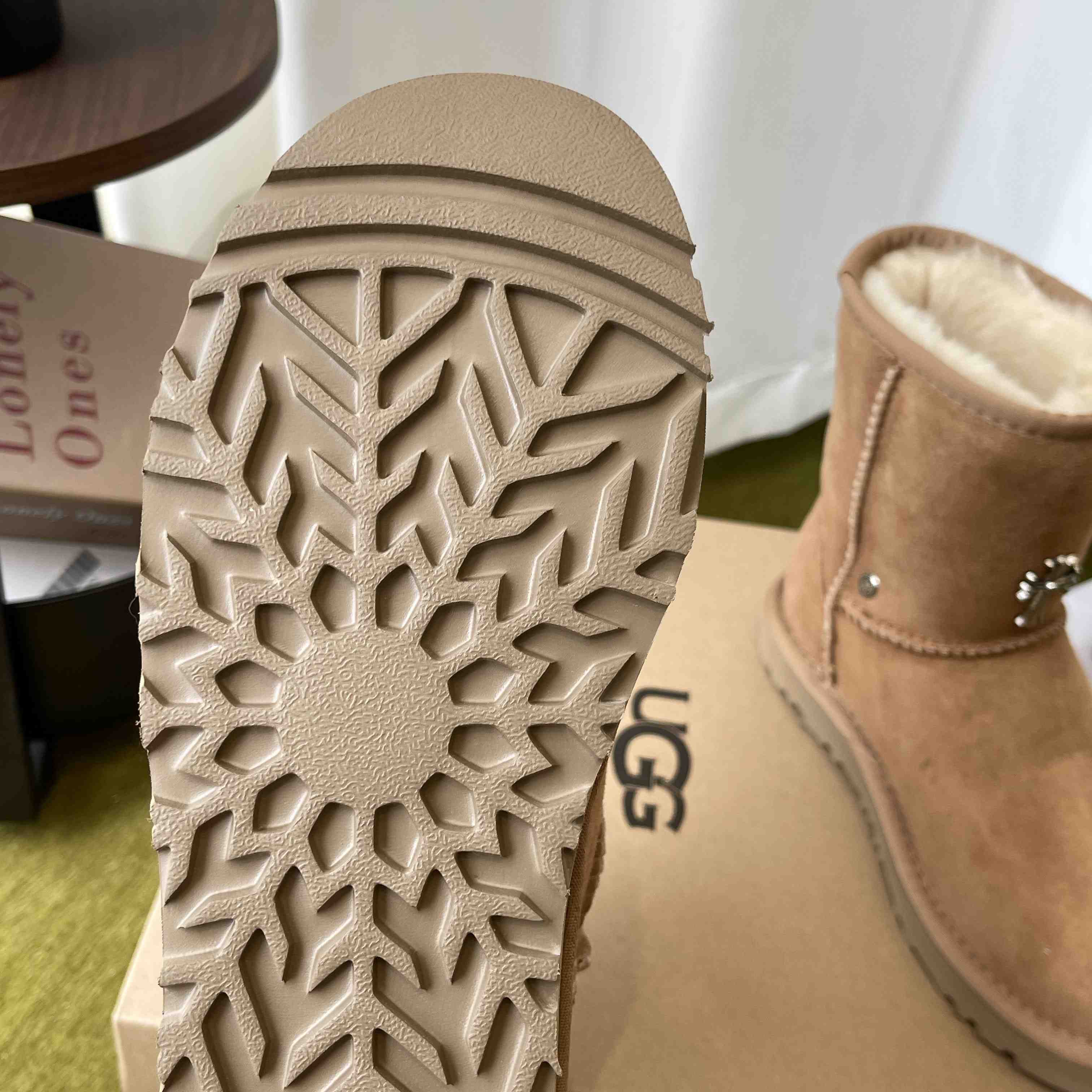 Chrome Hearts Cross Embellished Ugg Boots - DesignerGu