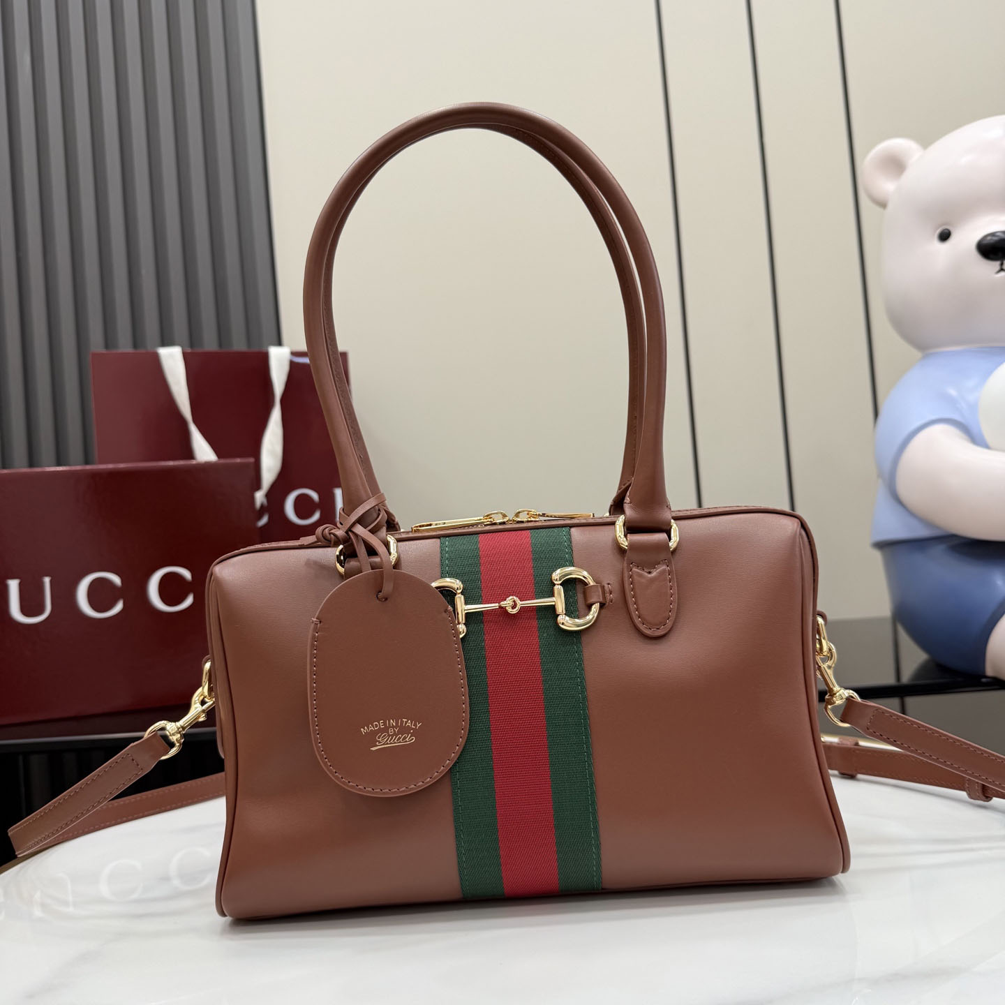 Gucci Borsetto Medium Boston Bag 866732 - DesignerGu