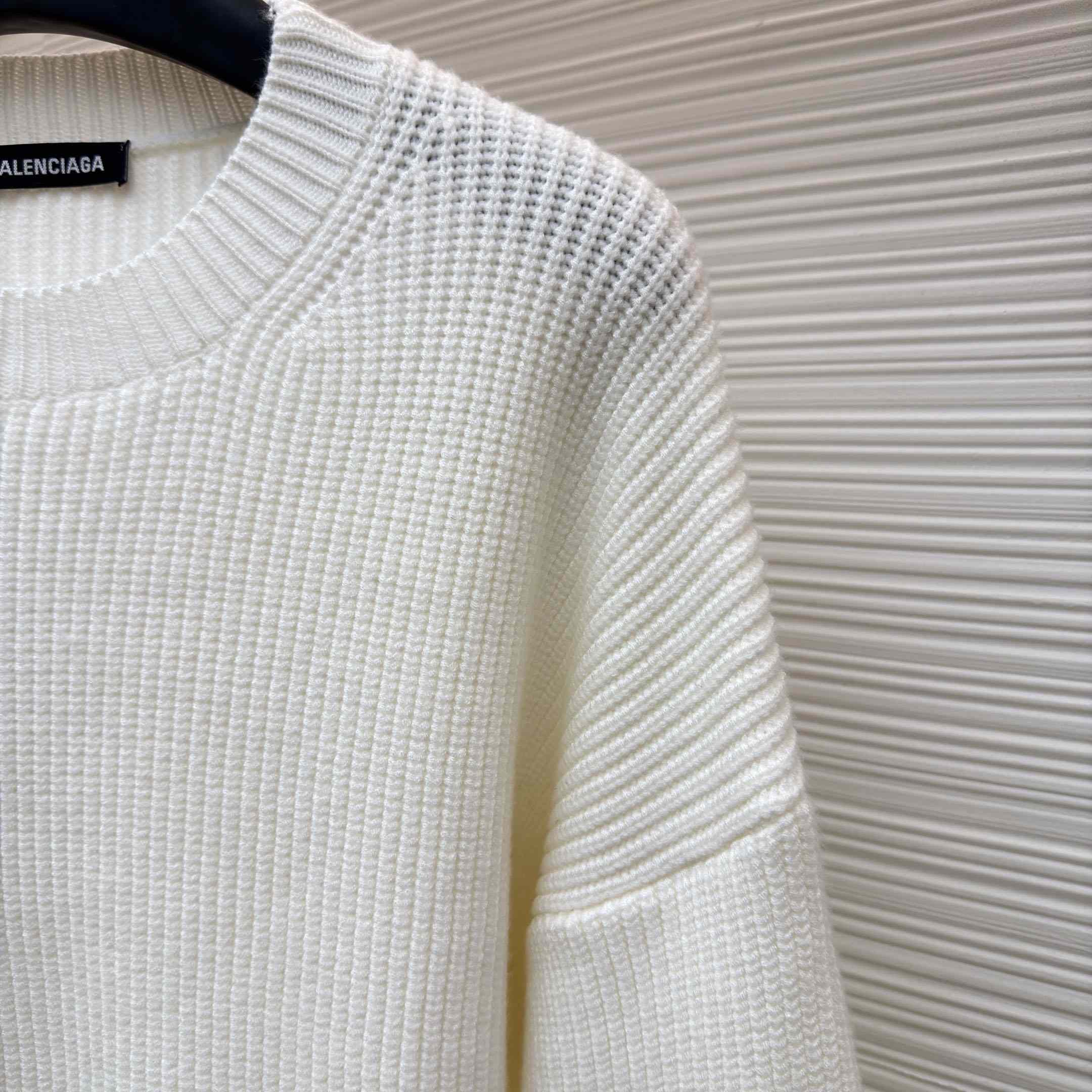 Balenciaga Wool Blend Sweater - DesignerGu