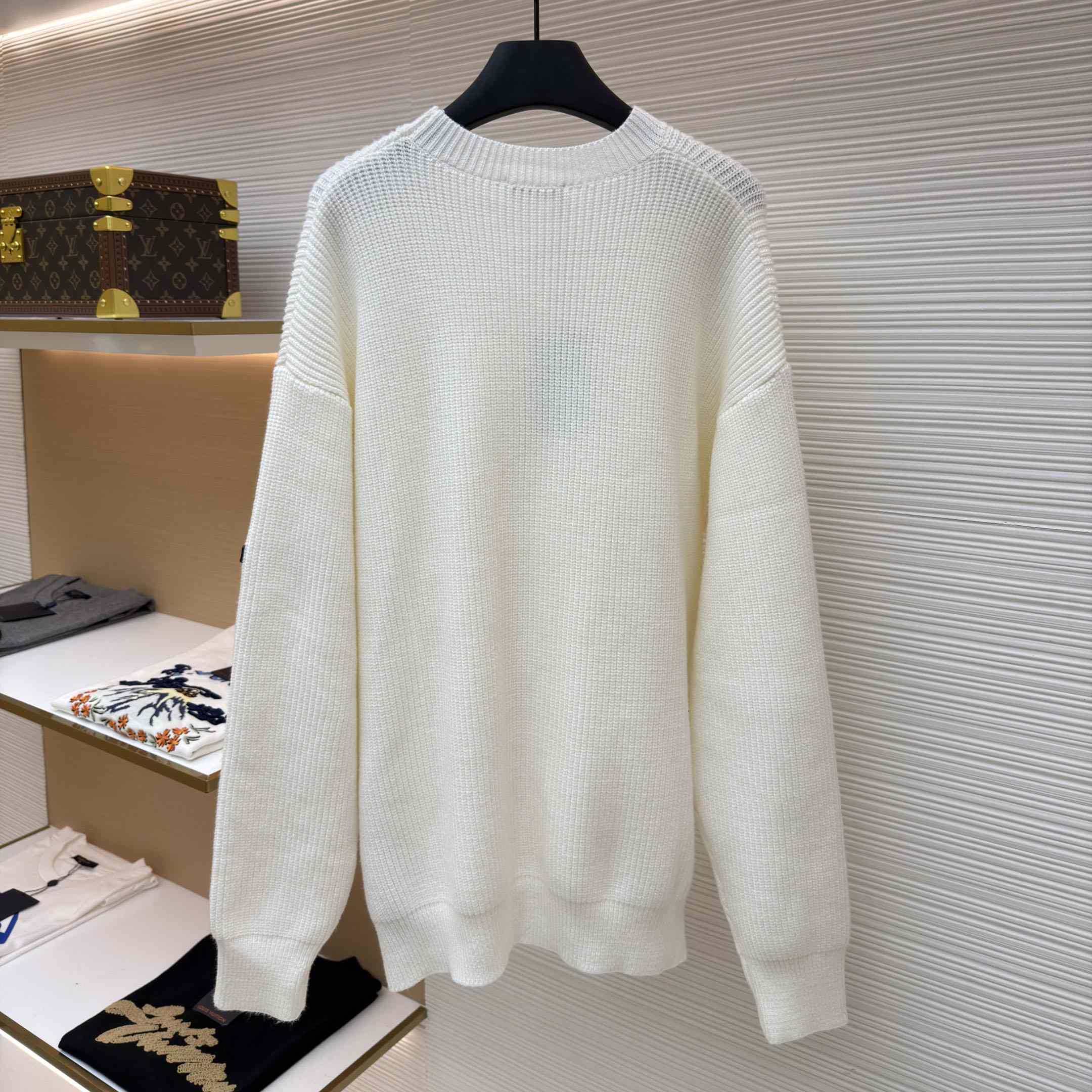 Balenciaga Wool Blend Sweater - DesignerGu