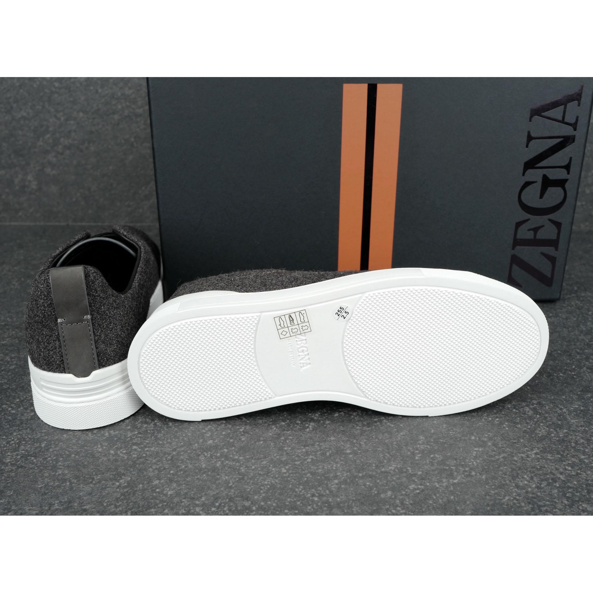 ZEGNA  Triple Stitch™ Oasi Cashmere Sneakers - DesignerGu