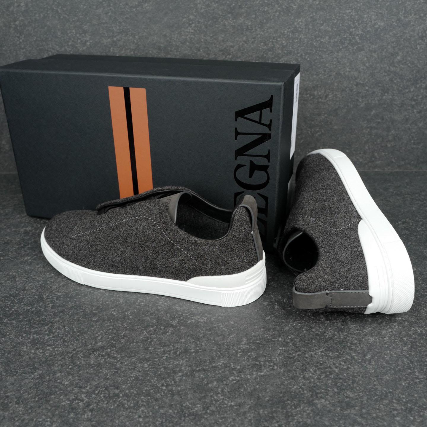 ZEGNA  Triple Stitch™ Oasi Cashmere Sneakers - DesignerGu