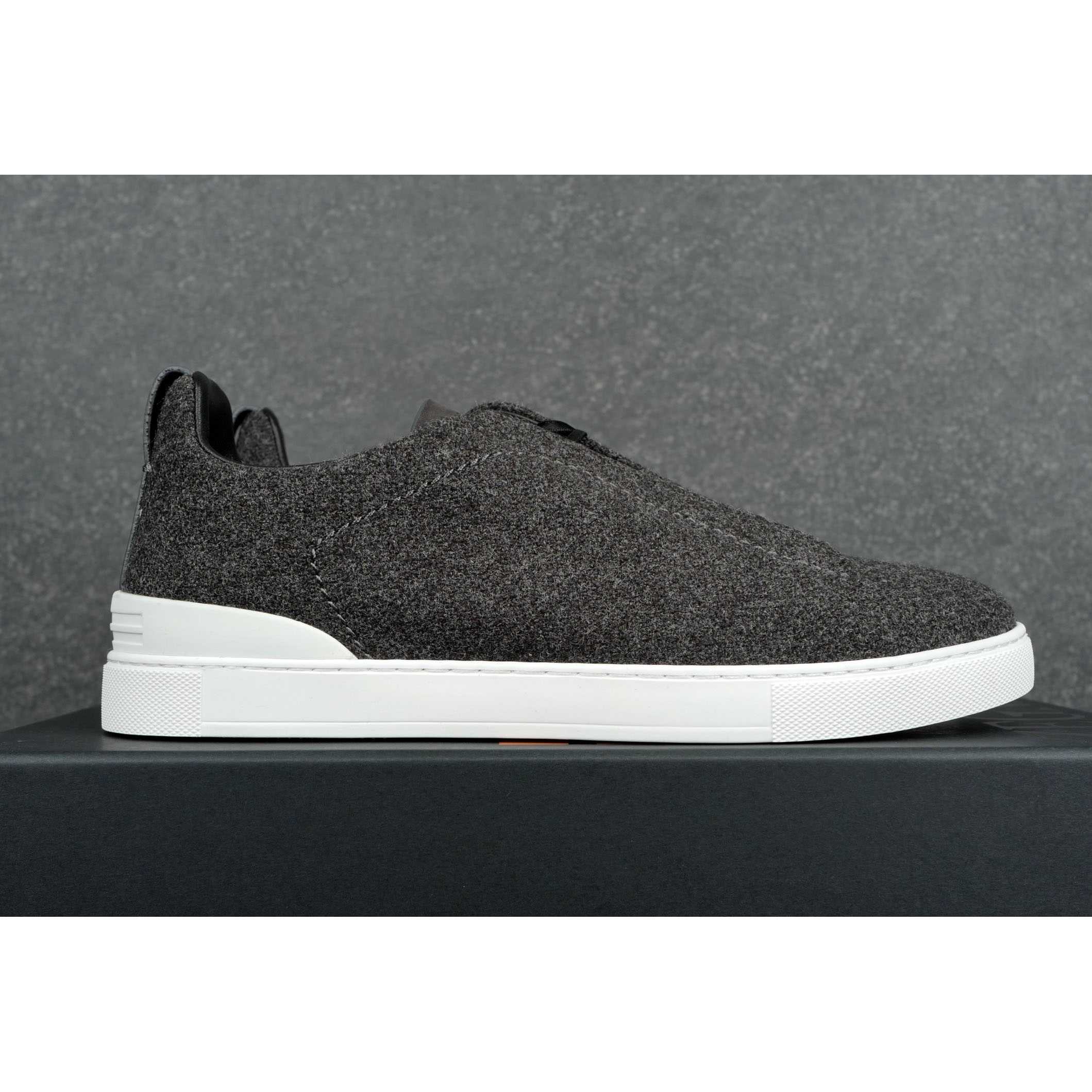 ZEGNA  Triple Stitch™ Oasi Cashmere Sneakers - DesignerGu