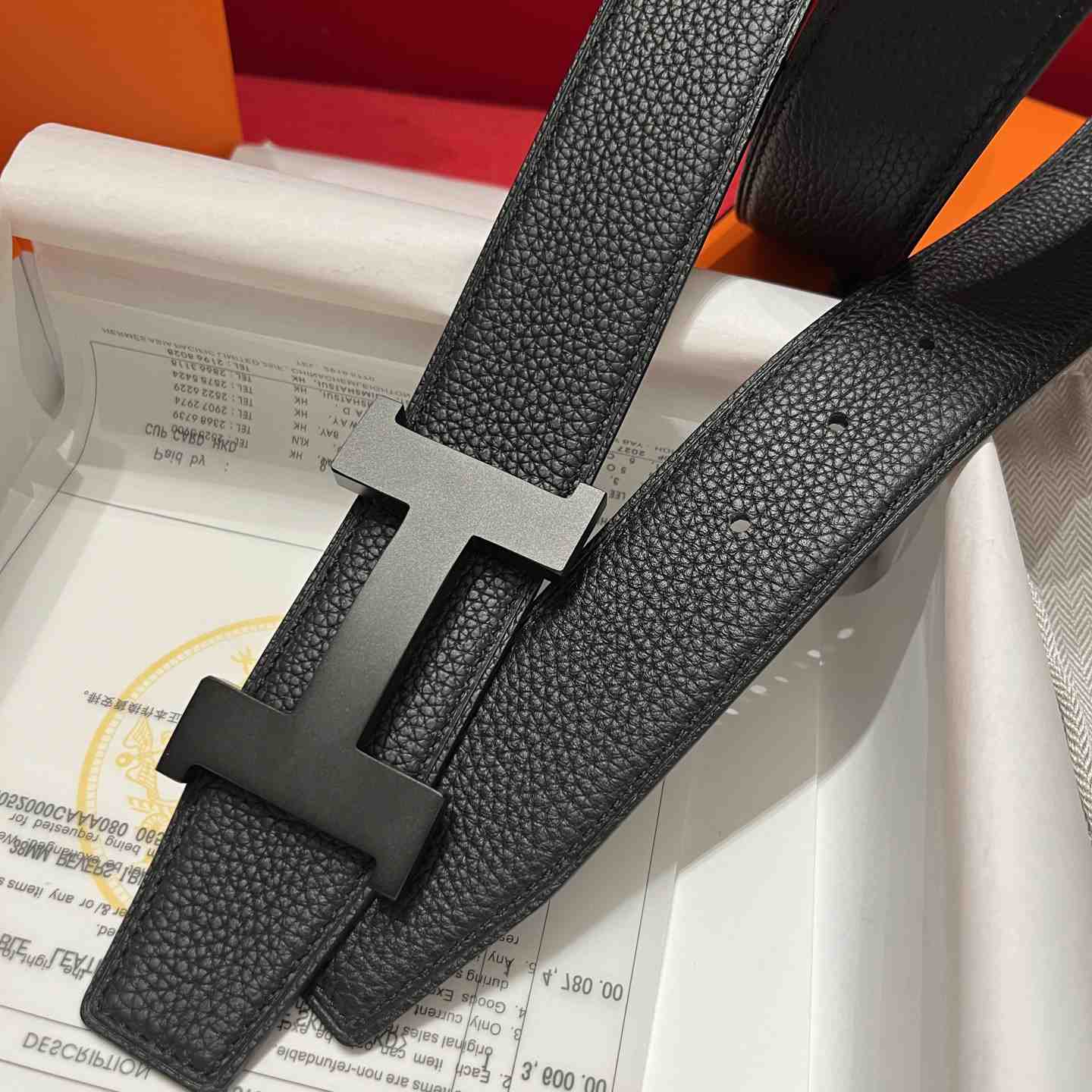 Hermes Constance Belt Buckle & Reversible Leather Strap 38 mm - DesignerGu