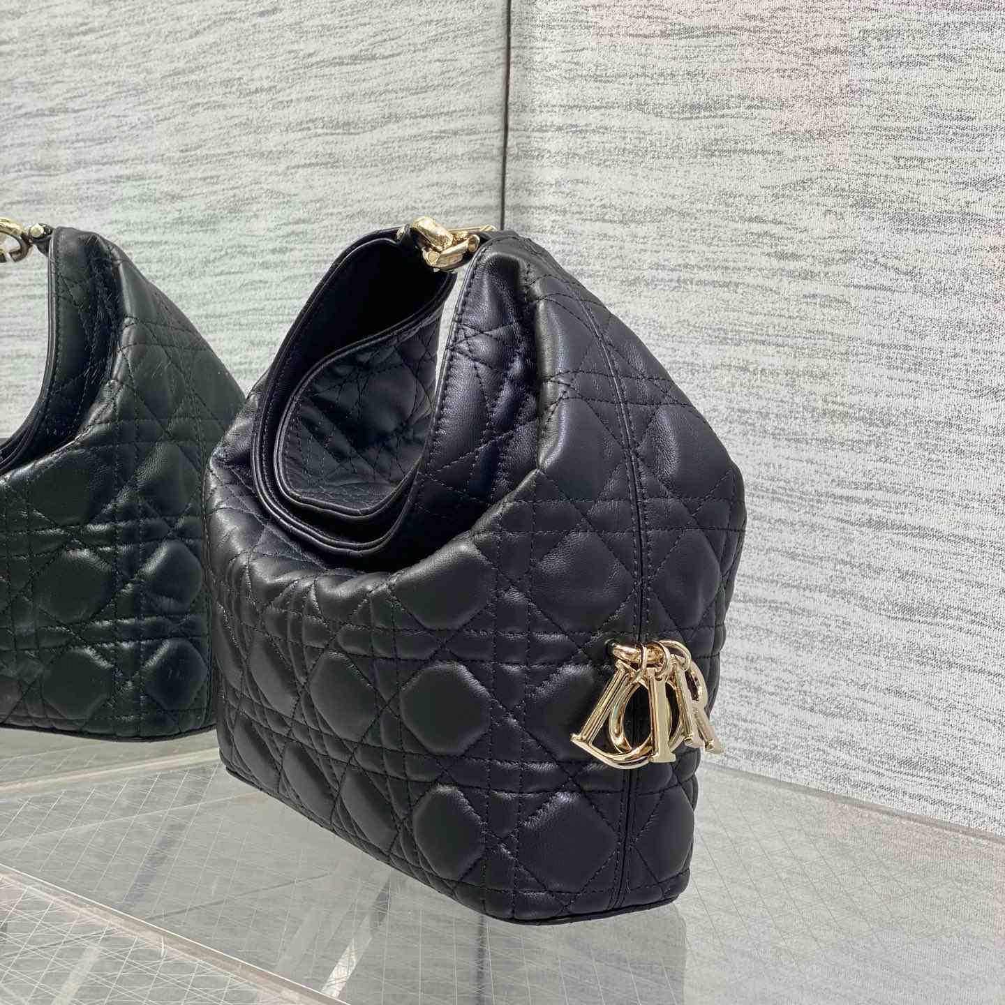 Dior Small Dior Toujours Hobo Bag - DesignerGu