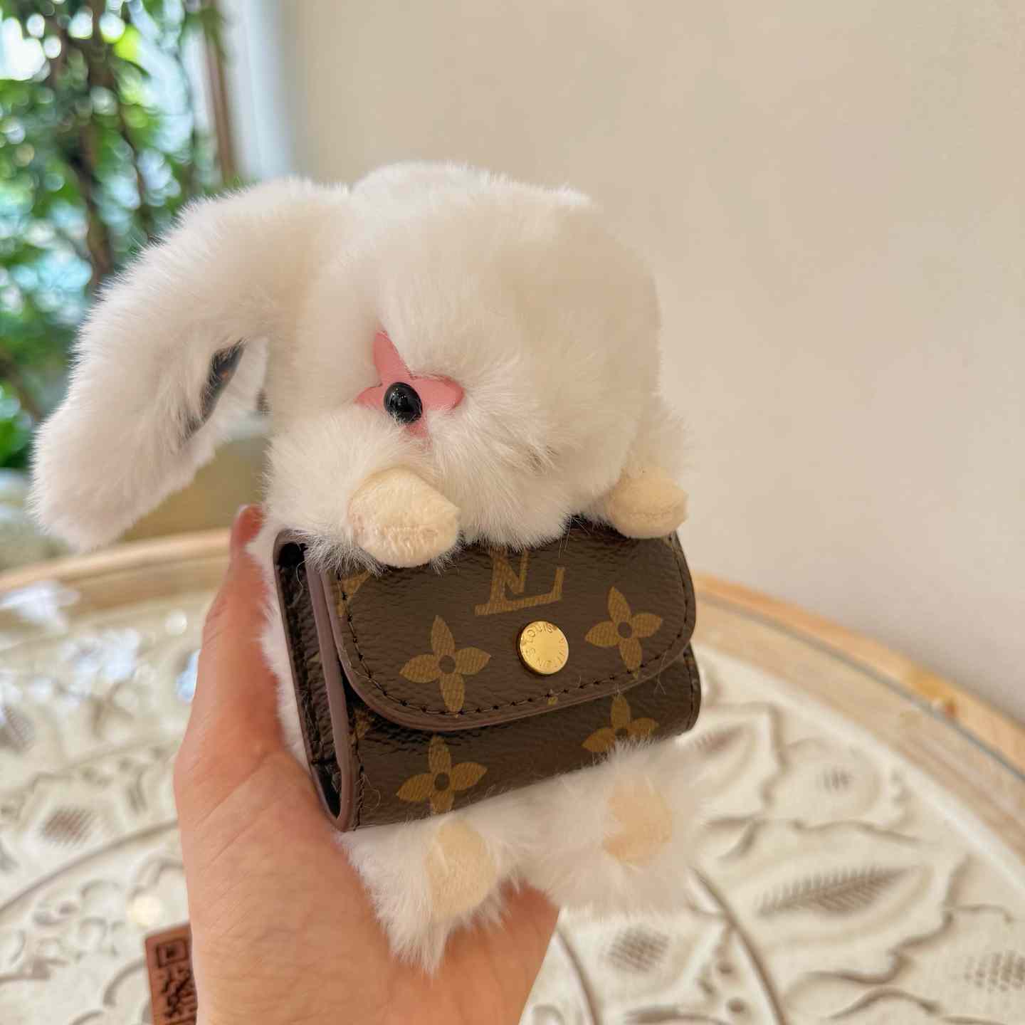 Louis Vuitton LV Cute Bunny Bag Charm  - DesignerGu
