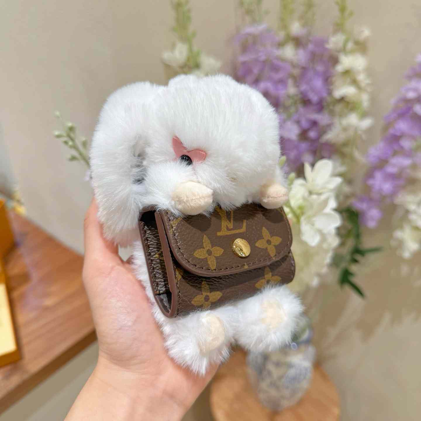 Louis Vuitton LV Cute Bunny Bag Charm  - DesignerGu